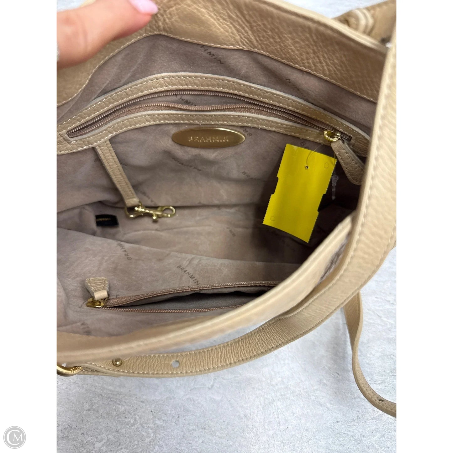 Crossbody Designer By Brahmin, Size: Medium