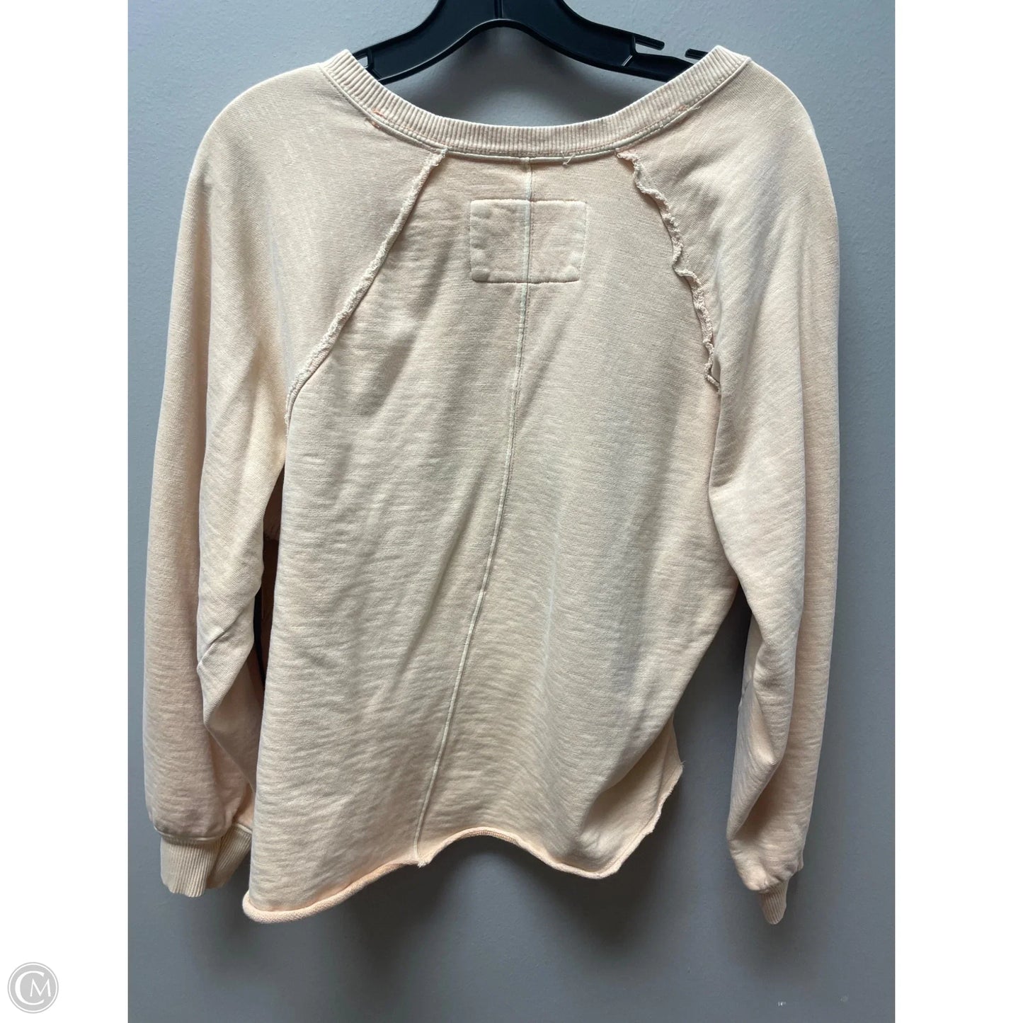 Top Long Sleeve By Pilcro In Orange, Size: M