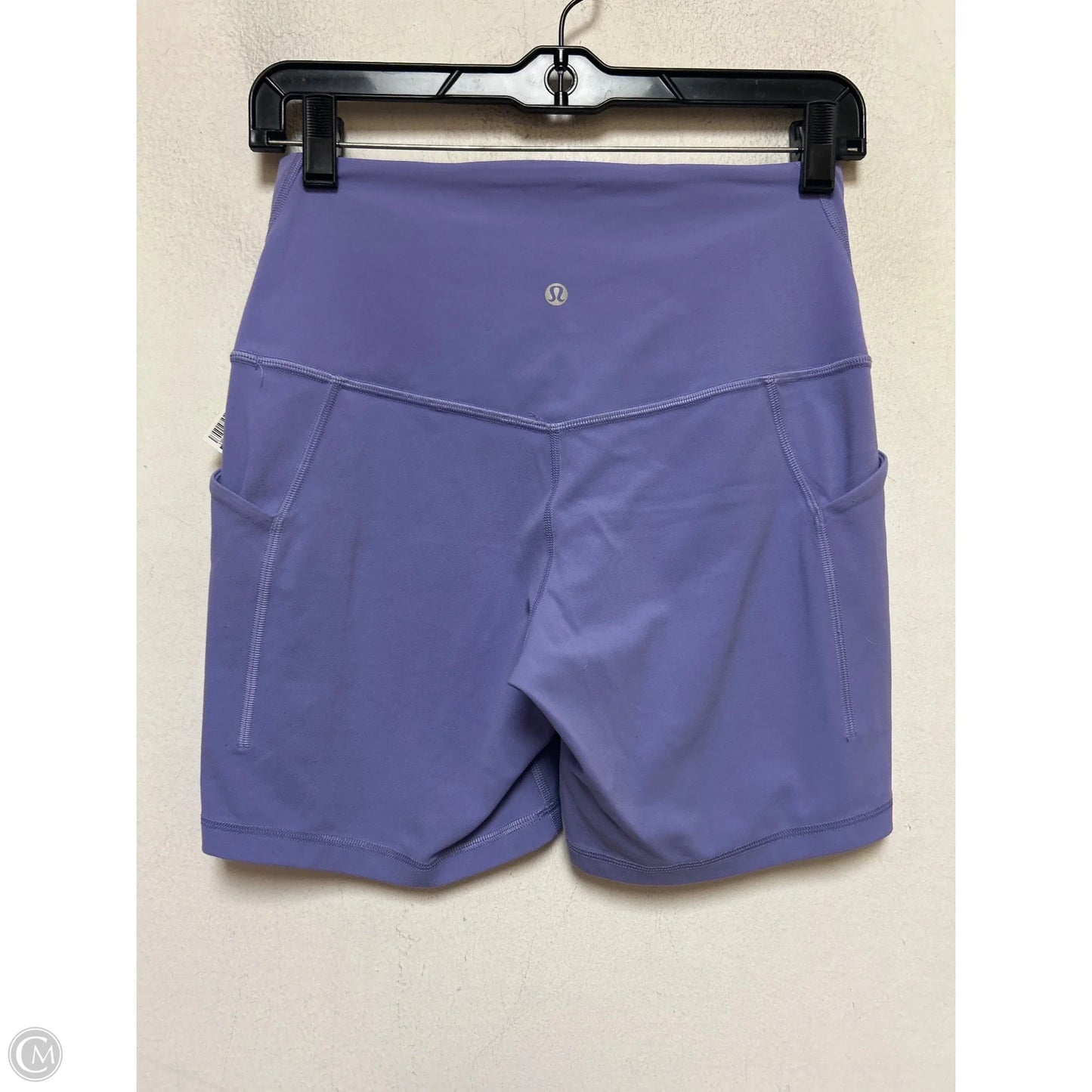 Athletic Shorts By Lululemon In Purple, Size: 8
