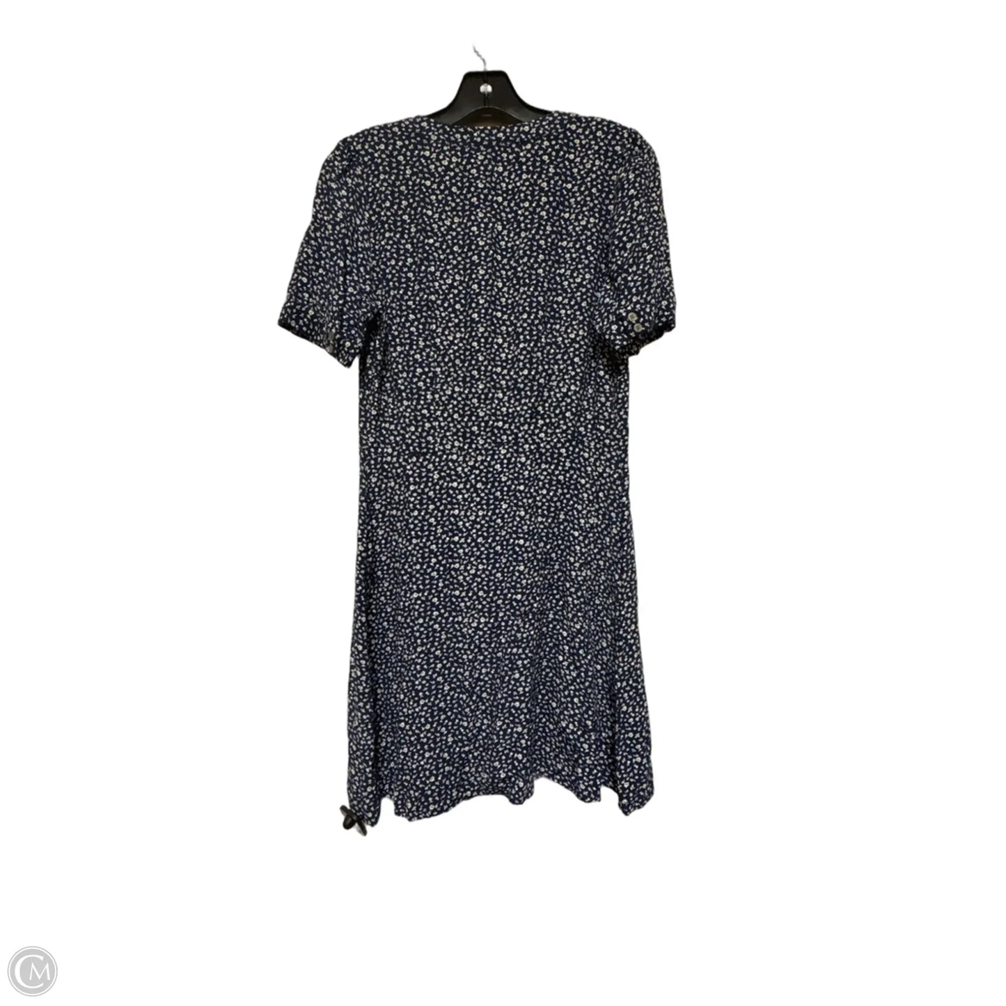 Dress Casual Short By Loft In Blue & White, Size: Xs