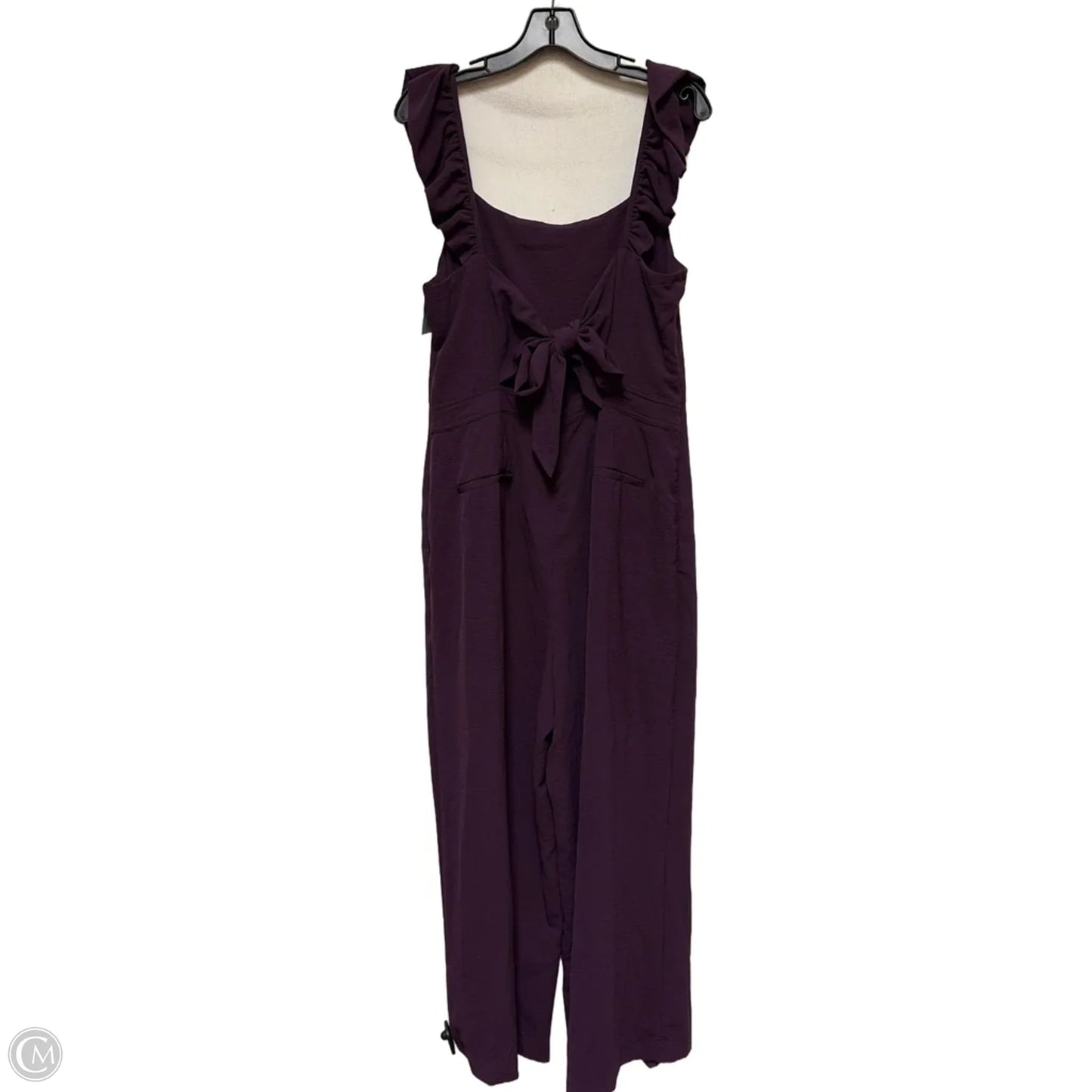 Jumpsuit By Bcbg In Purple, Size: L