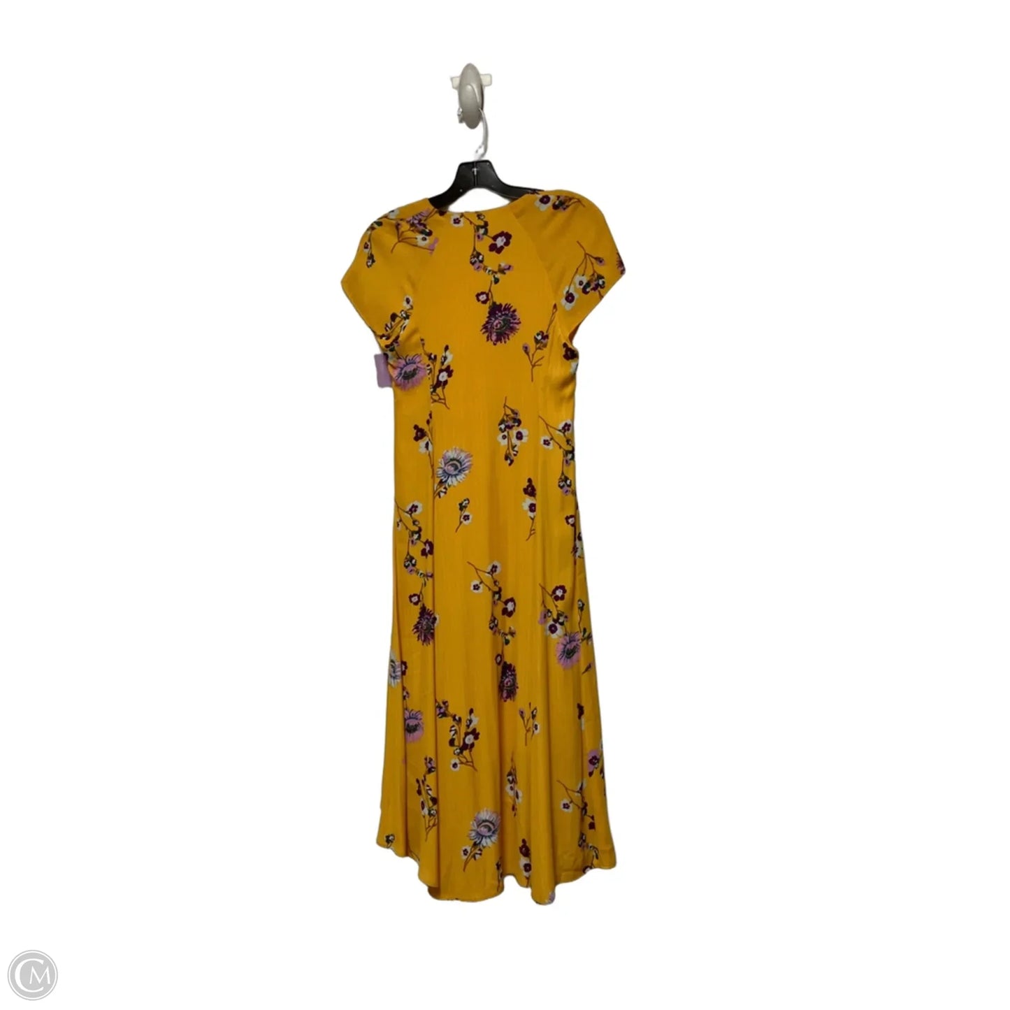 Dress Casual Maxi By Free People In Yellow, Size: Xs