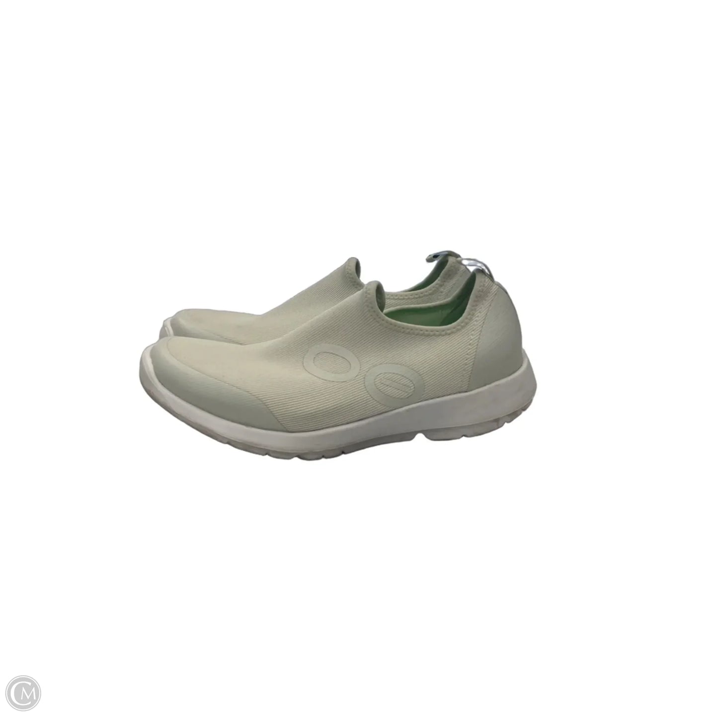 Shoes Flats By Oofos In Green, Size: 7.5