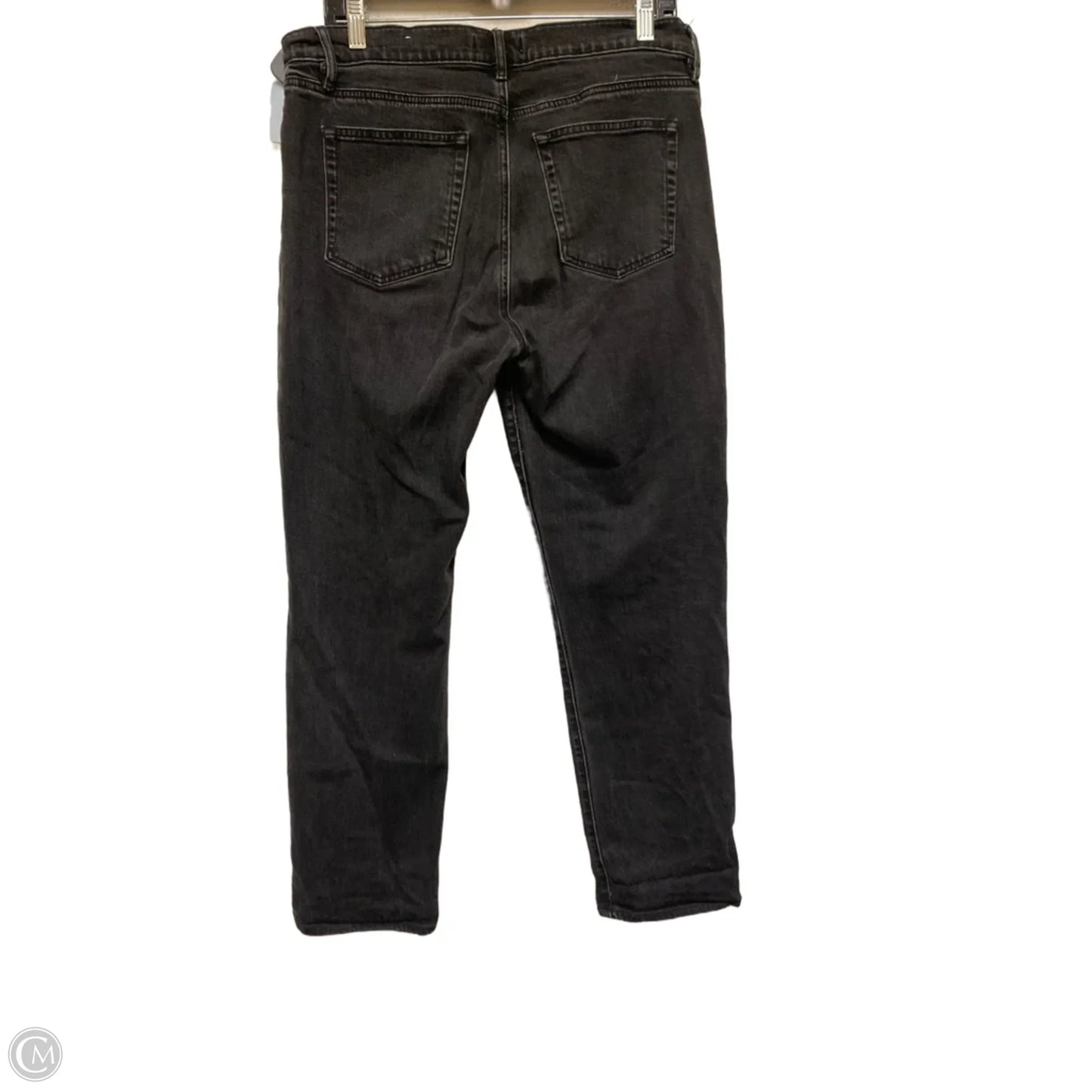 Jeans Straight By Loft In Black, Size: 12