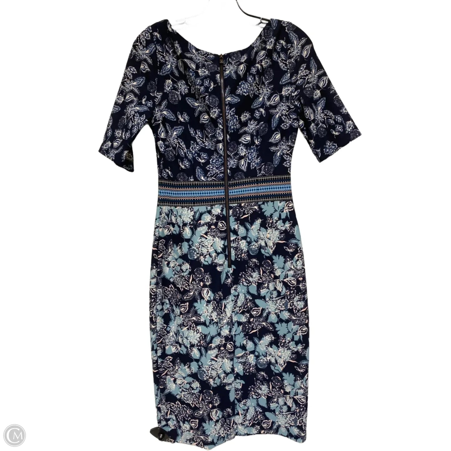 Dress Casual Midi By Vince Camuto In Blue, Size: 2