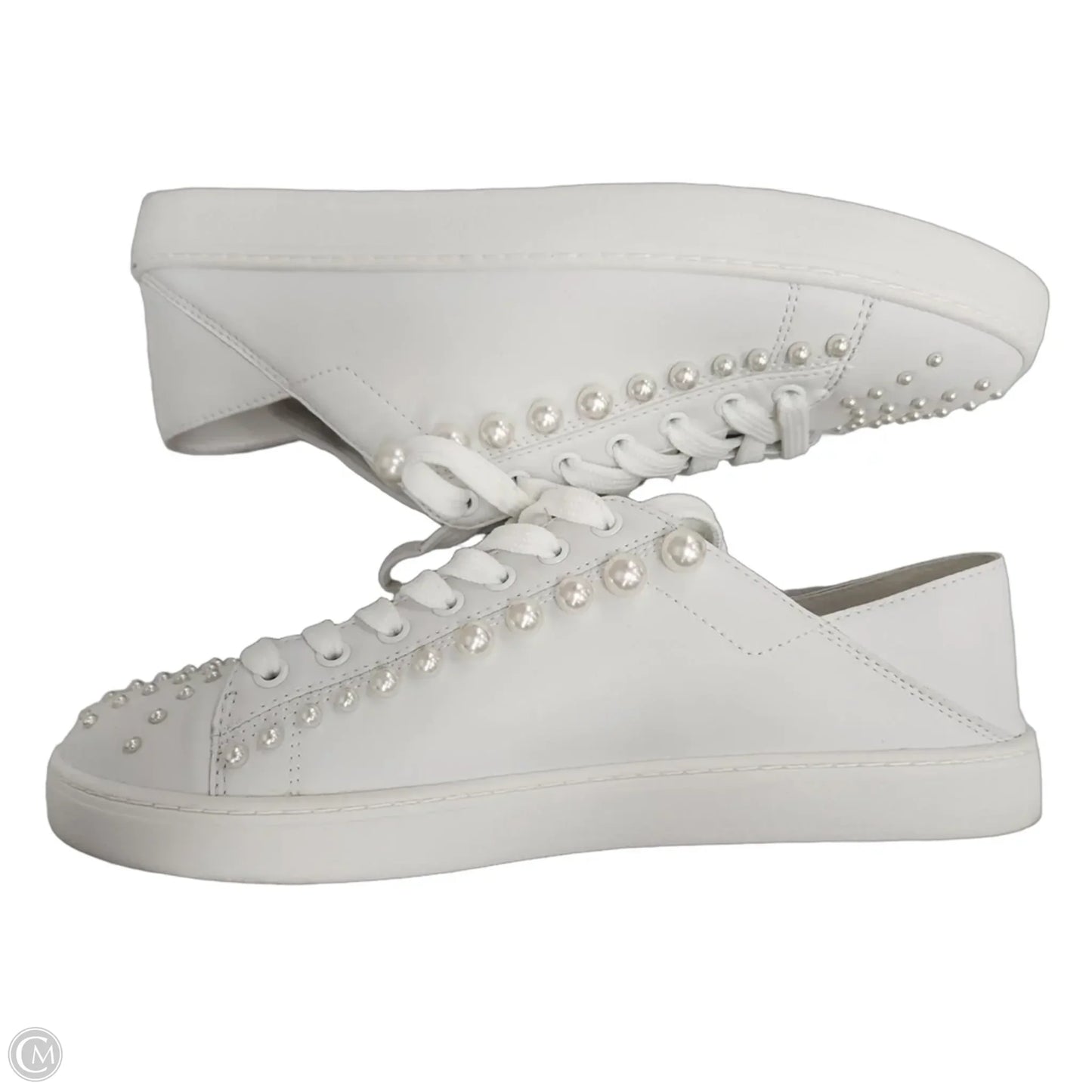 Shoes Designer By Stuart Weitzman In White, Size: 7.5