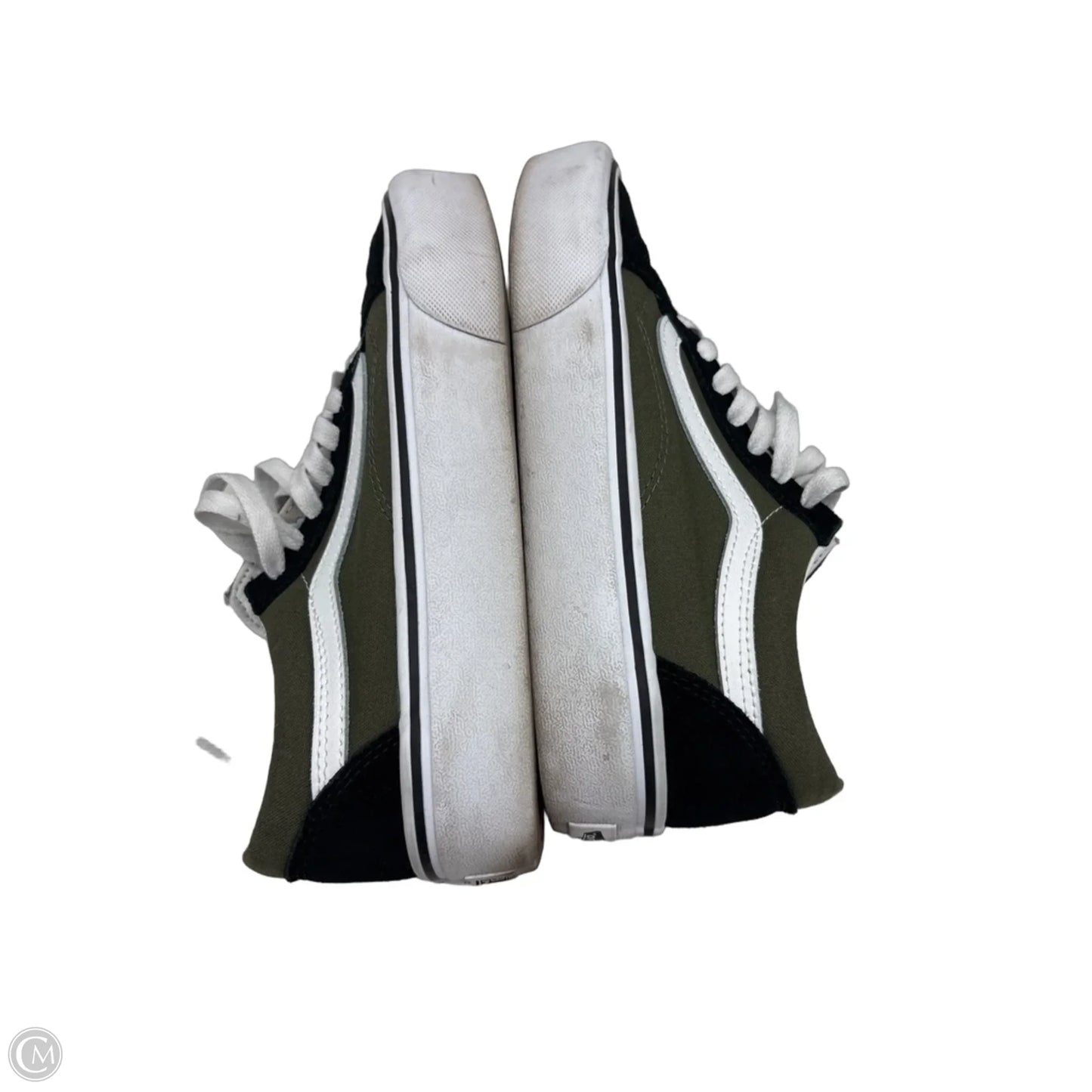 Shoes Sneakers By Vans In Green, Size: 7