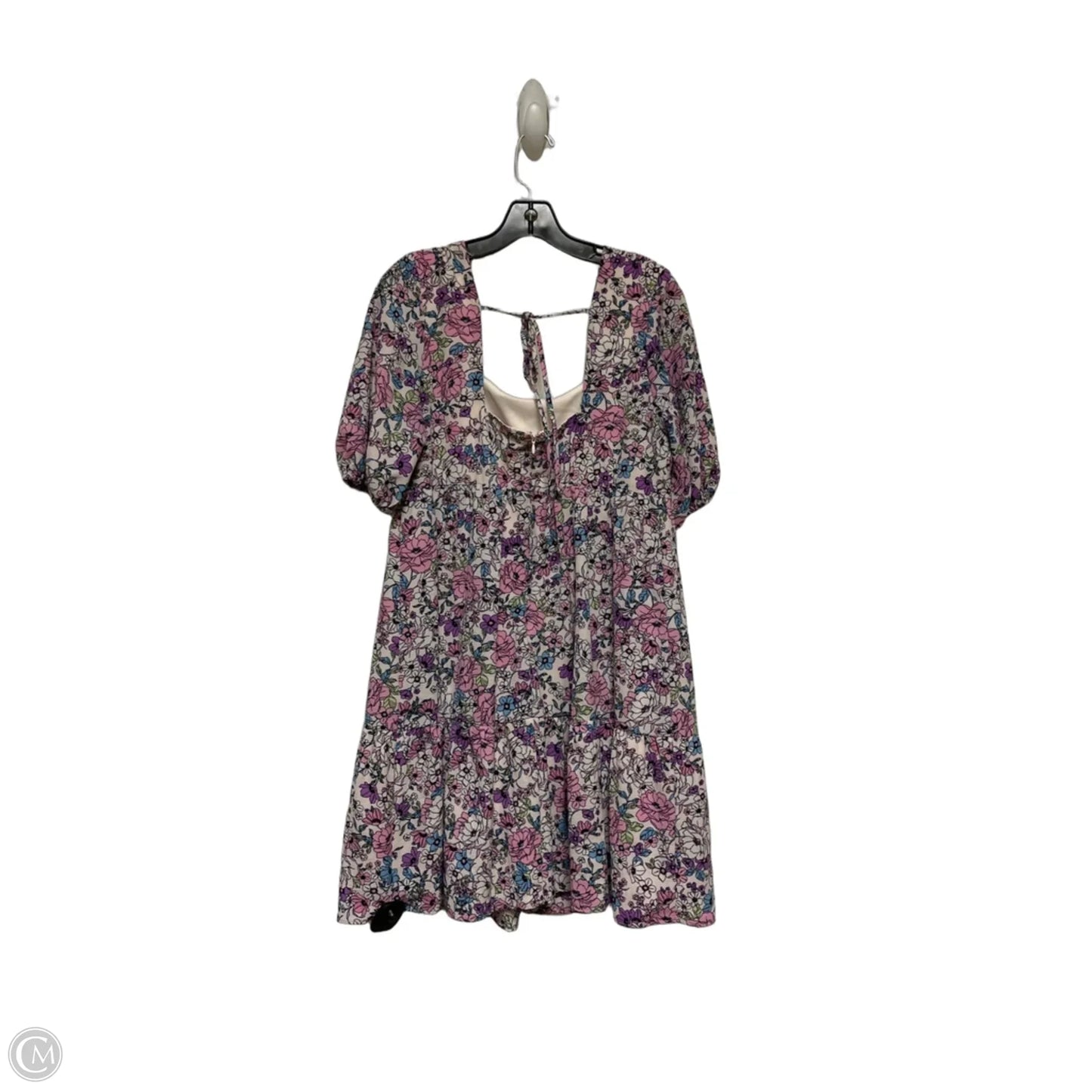 Dress Casual Short By Bcbg In Floral Print, Size: M