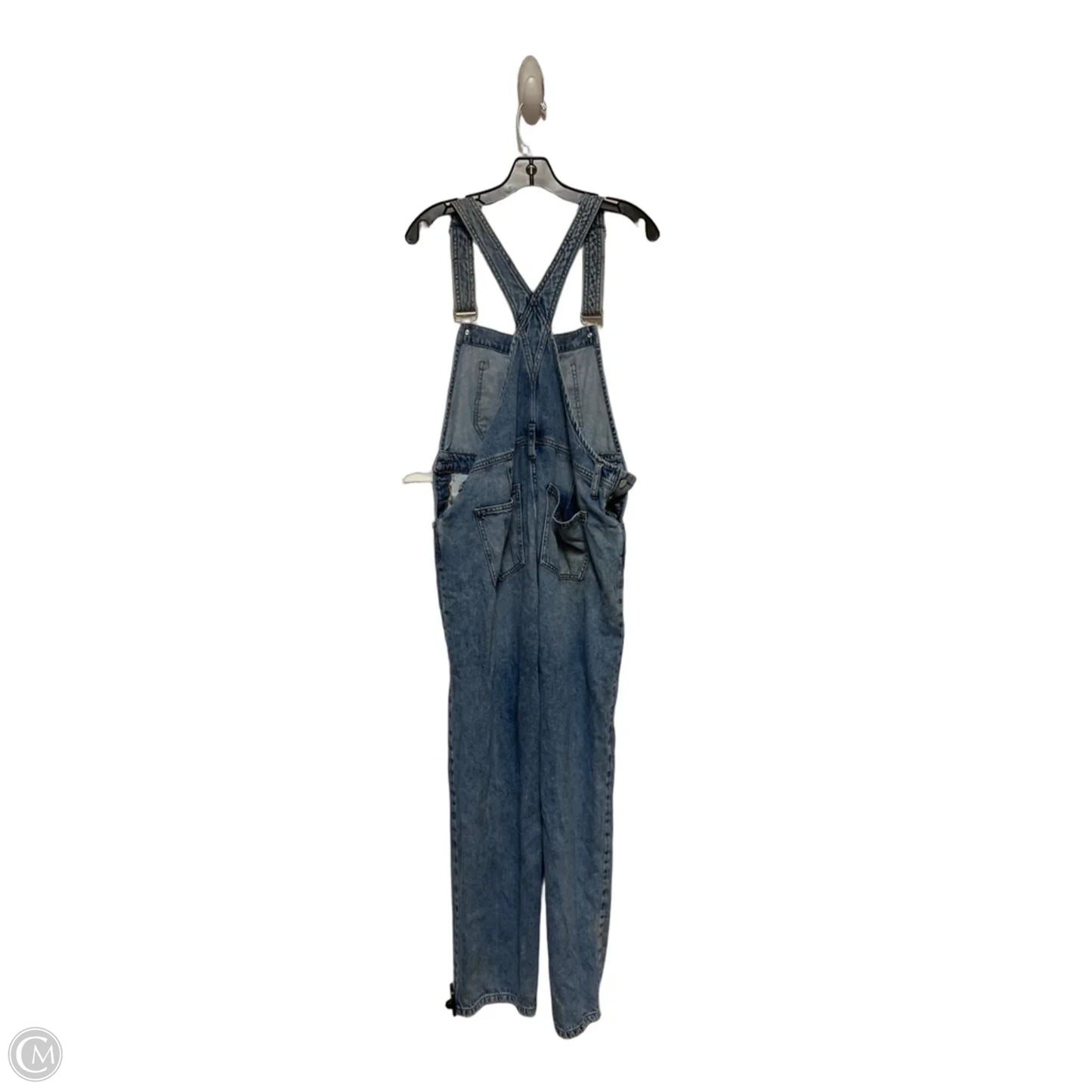 Overalls By Zenana In Blue Denim, Size: S