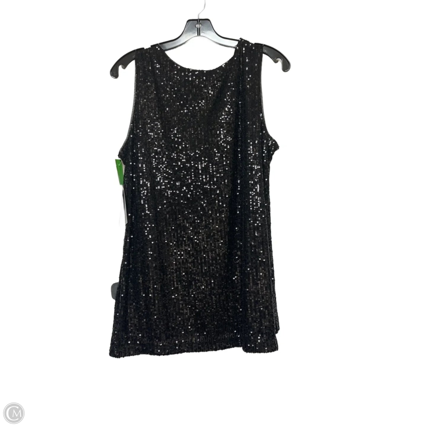 Top Sleeveless By Dkny In Black, Size: M
