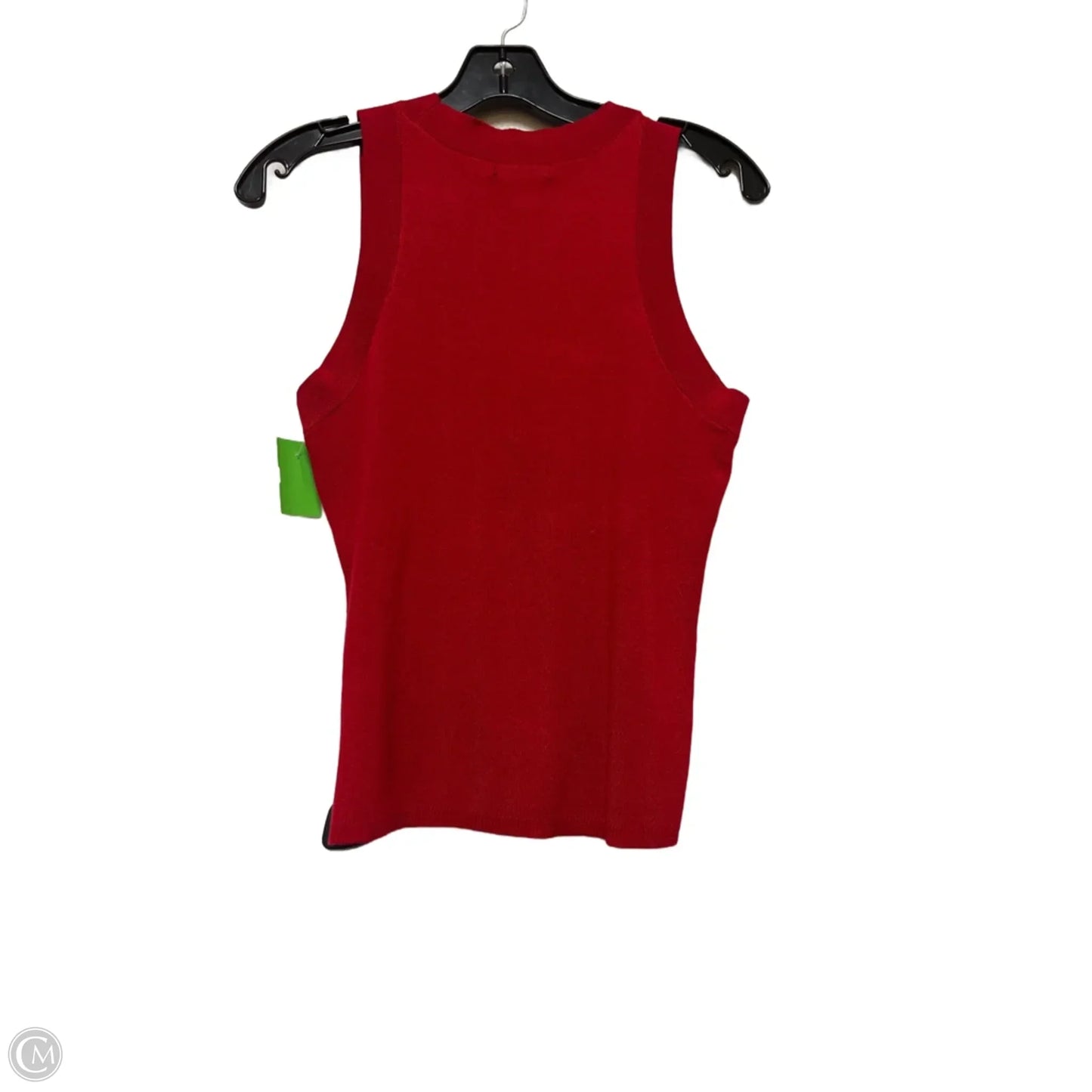 Top Sleeveless By Cable And Gauge In Red, Size: M