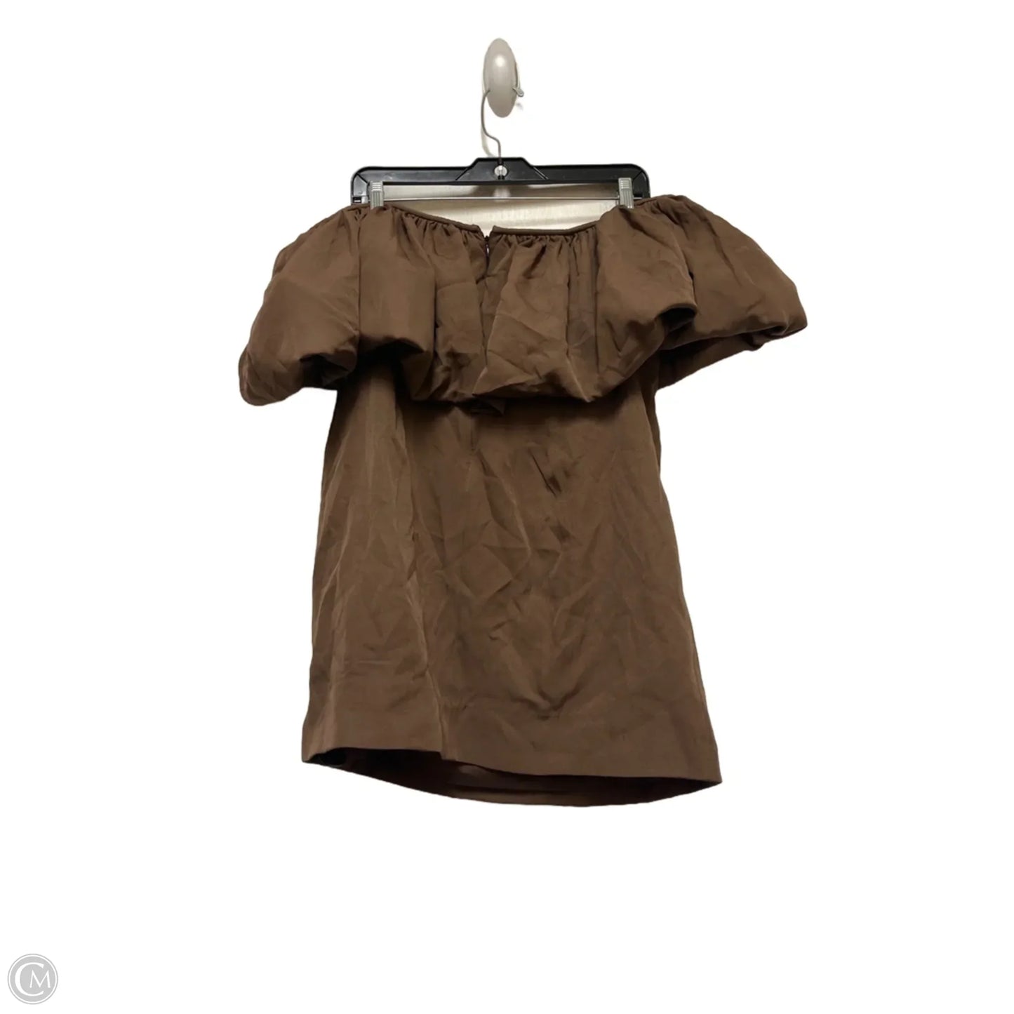 Dress Casual Short By Nikita Mhaisalkar In Brown, Size: M