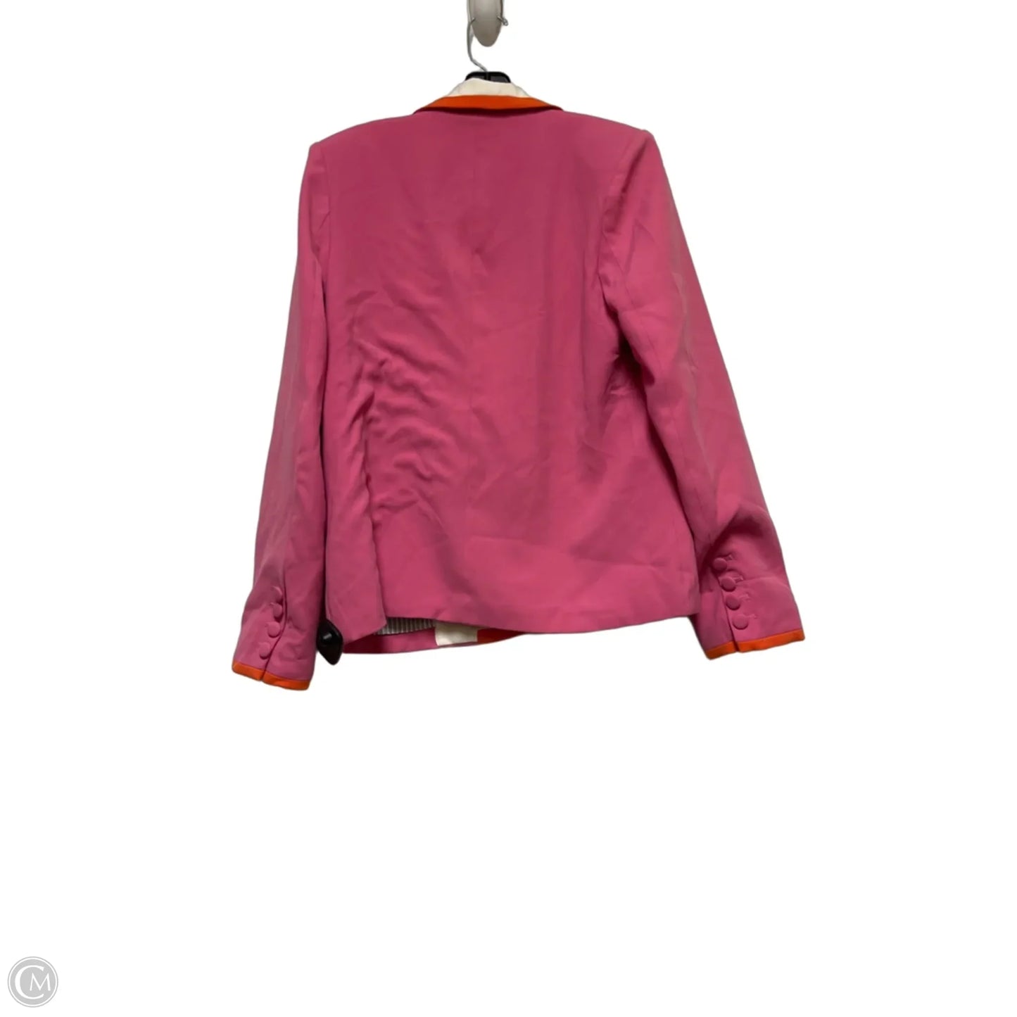 Blazer By Maeve In Orange & Pink, Size: S