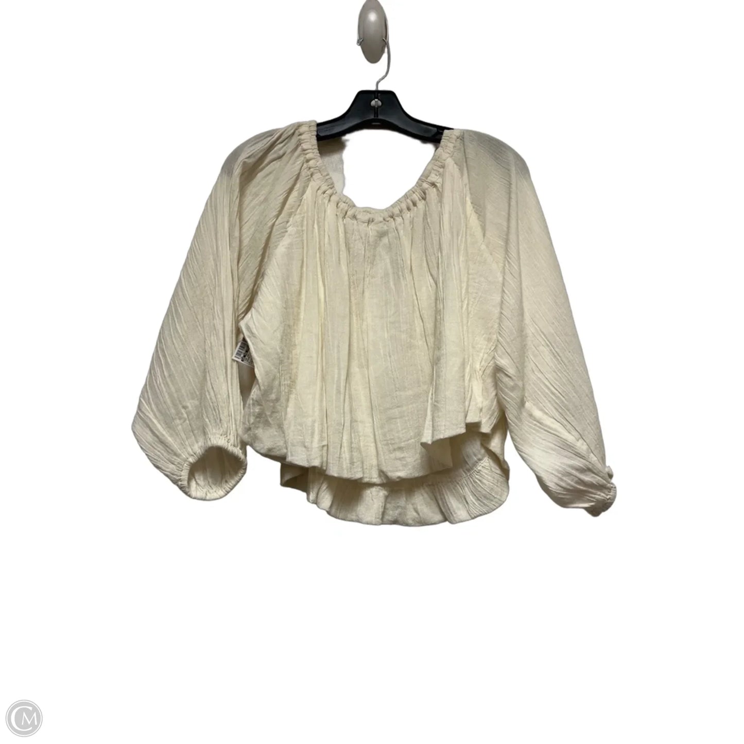 Top Short Sleeve By We The Free In Cream, Size: S