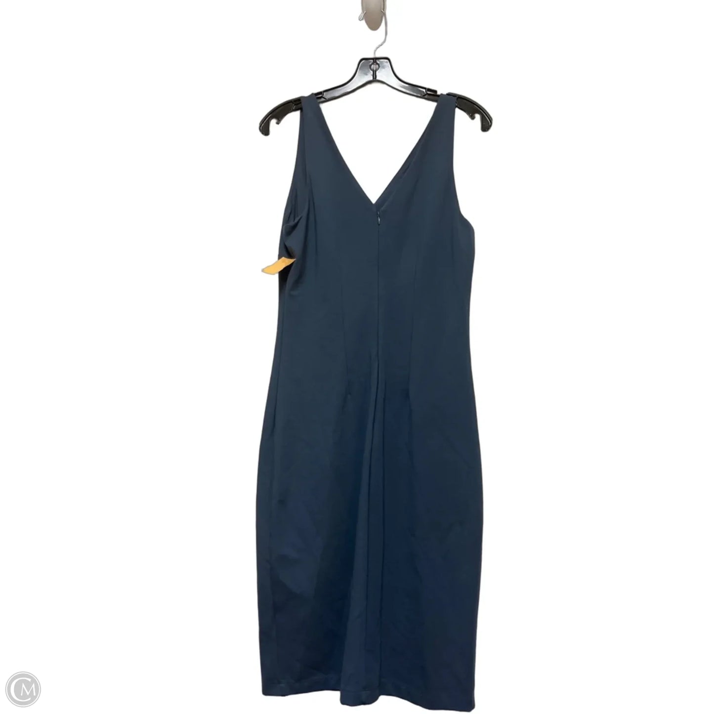 Dress Casual Midi By White House Black Market In Blue, Size: M