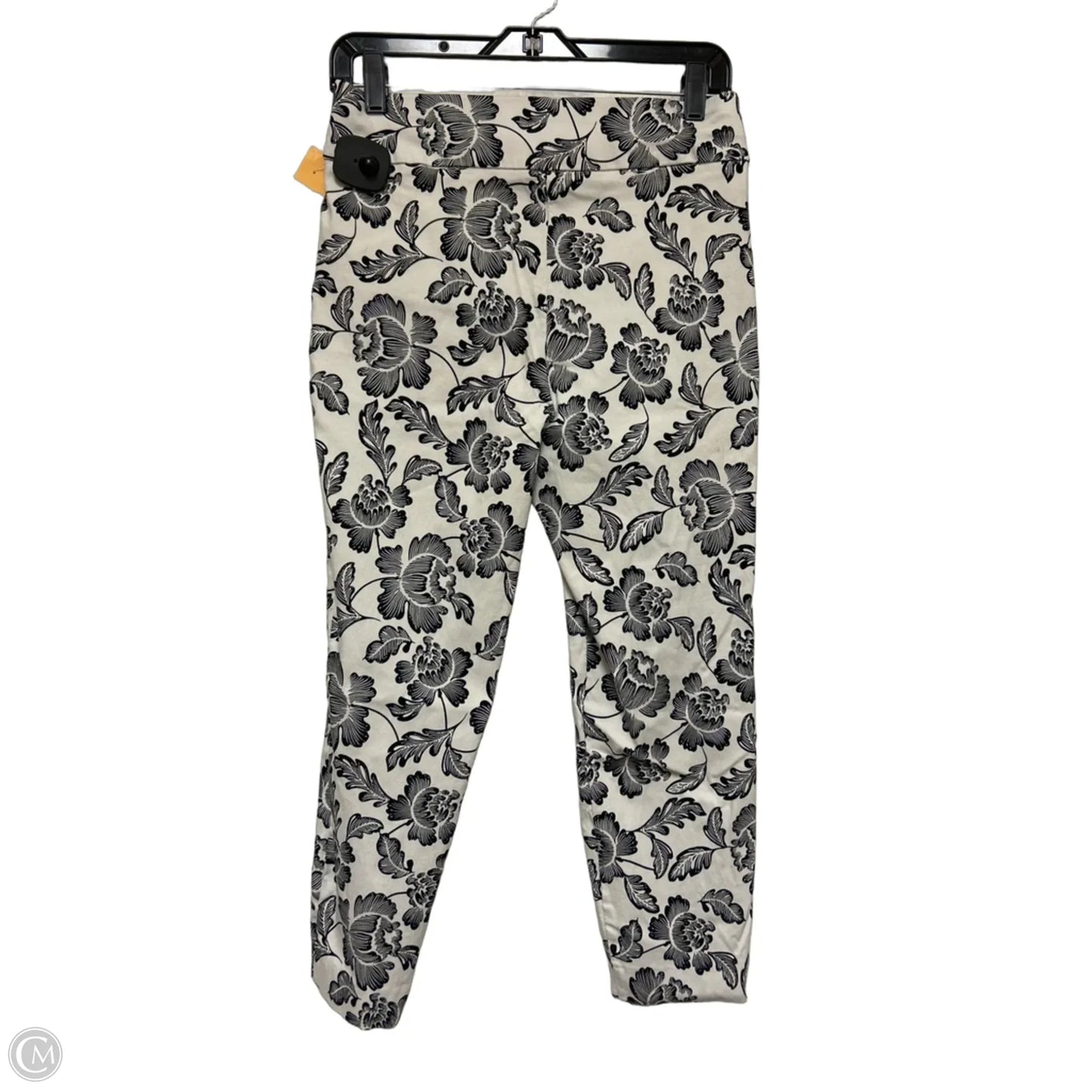 Pants Cropped By Philosophy In Black & White, Size: 8p