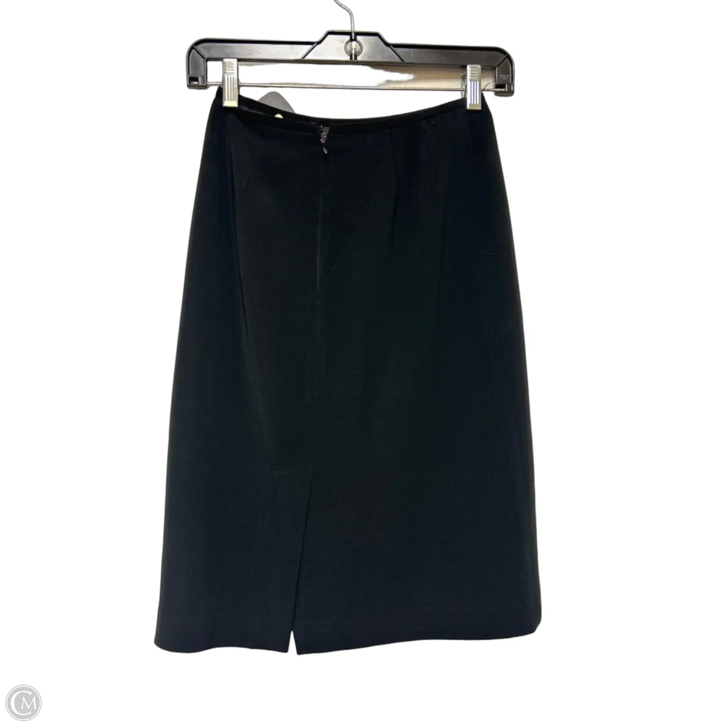 Skirt Midi By Kasper In Black, Size: 2