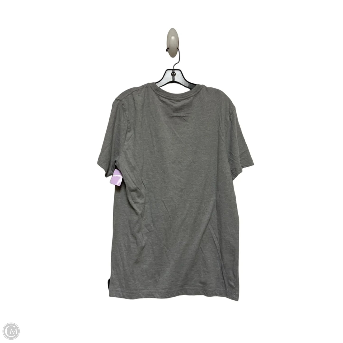 Top Short Sleeve Basic By Disney Store In Grey, Size: M