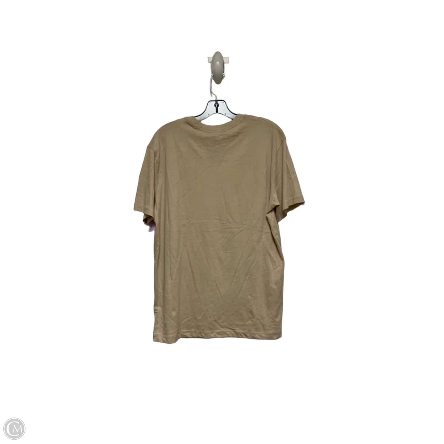 Top Short Sleeve Basic By Disney Store In Tan, Size: M