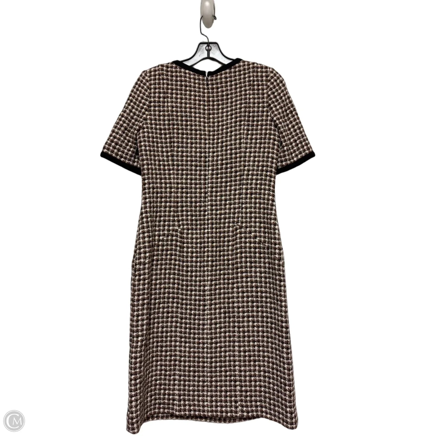 Dress Casual Short By Brooks Brothers In Black & Brown, Size: M
