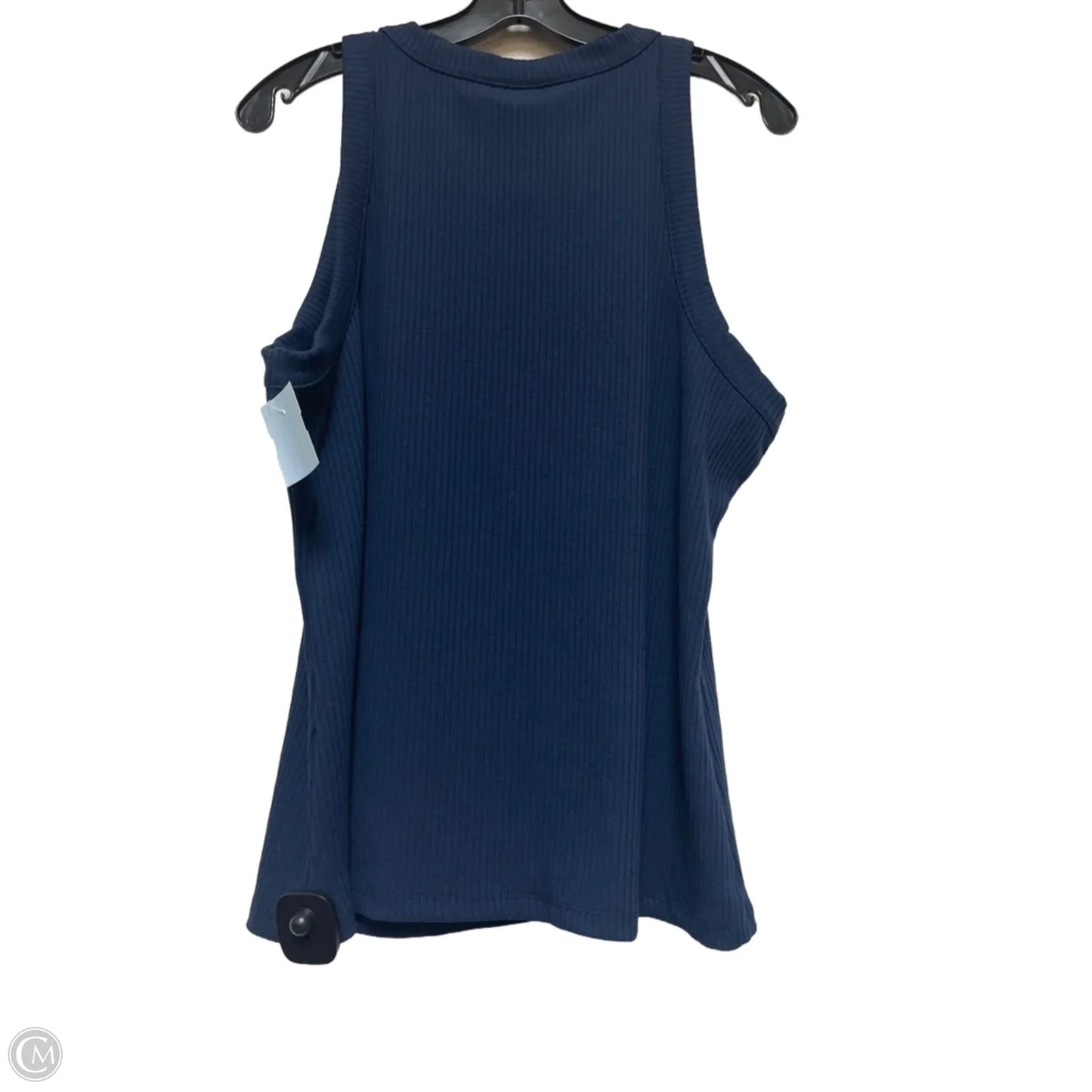 Tank Top By International Concepts In Navy, Size: 2x