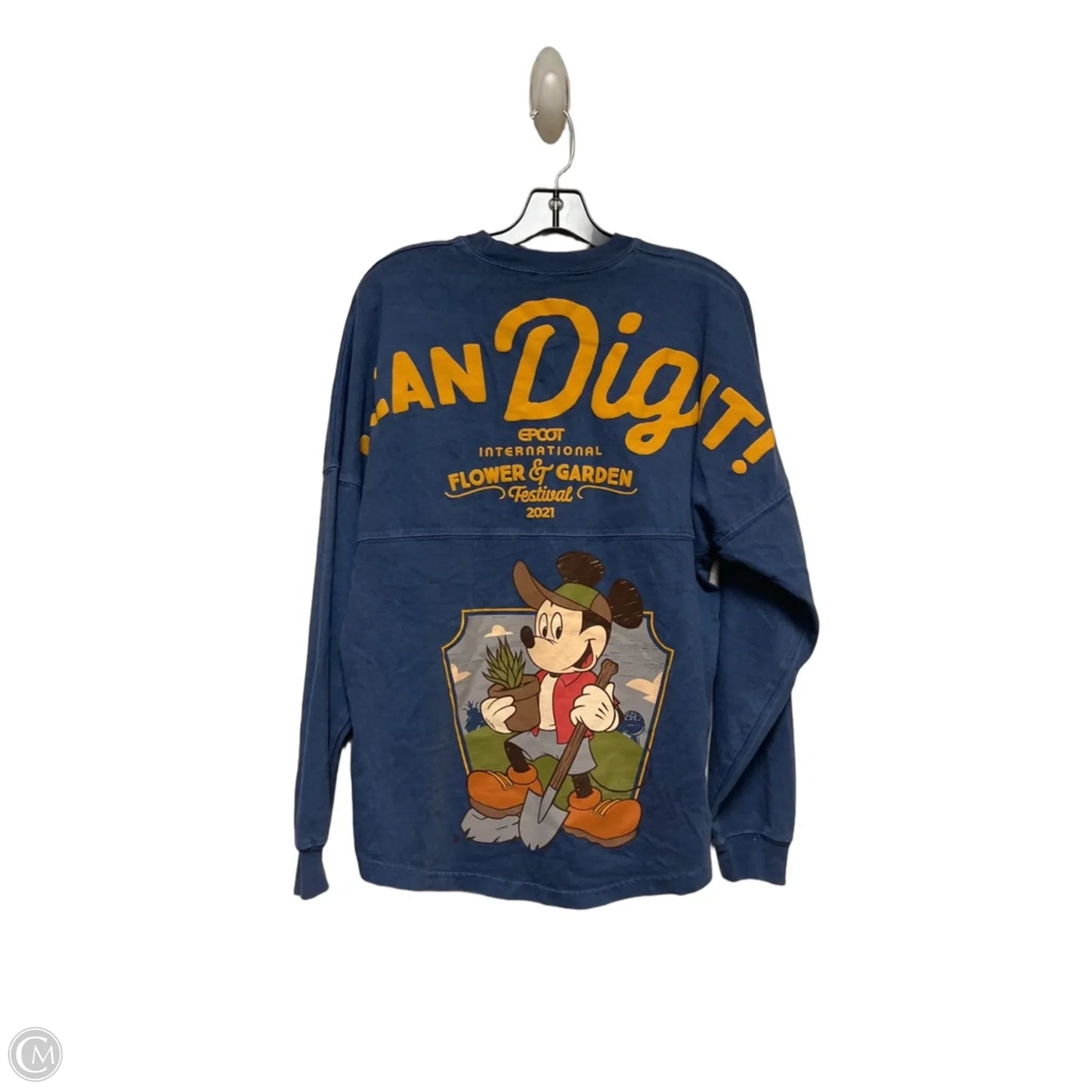 Top Long Sleeve By Disney Store In Blue, Size: Xs