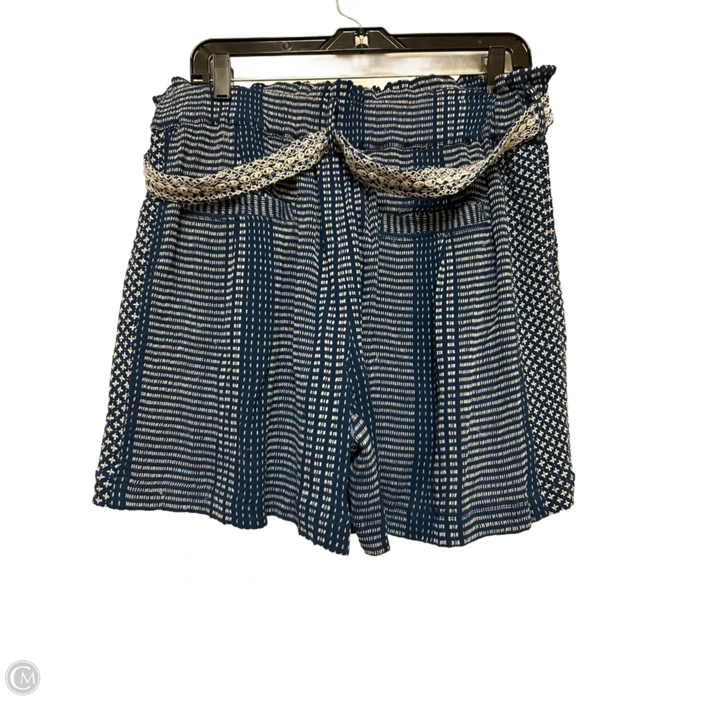 Shorts By Anthropologie In Blue & White, Size: M