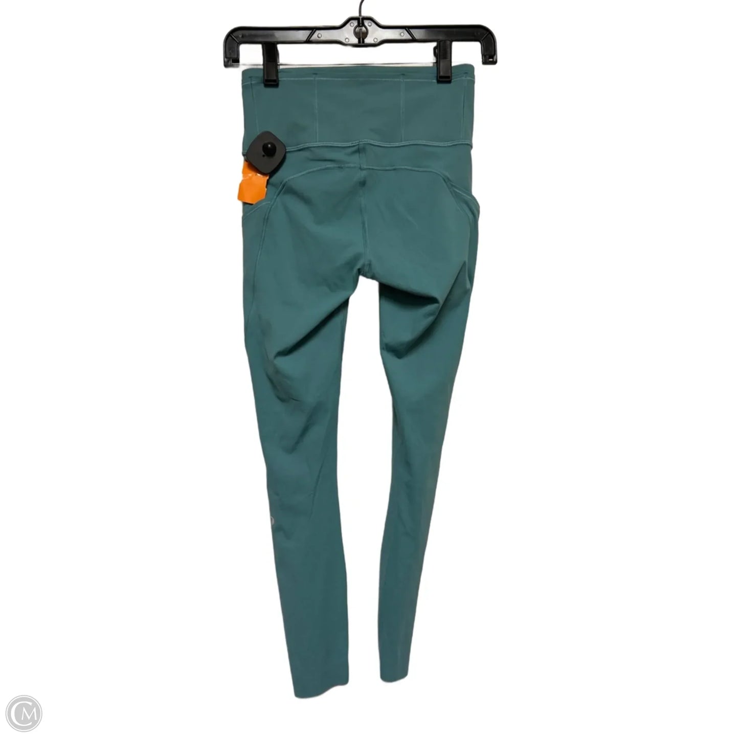 Athletic Leggings By Lululemon In Teal, Size: Xs