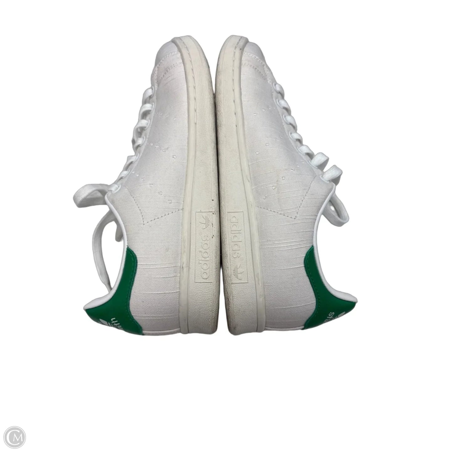 Shoes Sneakers By Adidas In Green & White, Size: 9