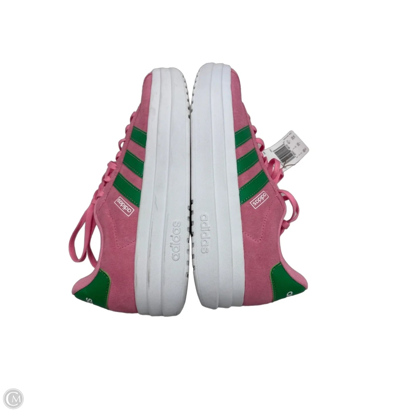 Shoes Sneakers By Adidas In Green & Pink, Size: 8.5