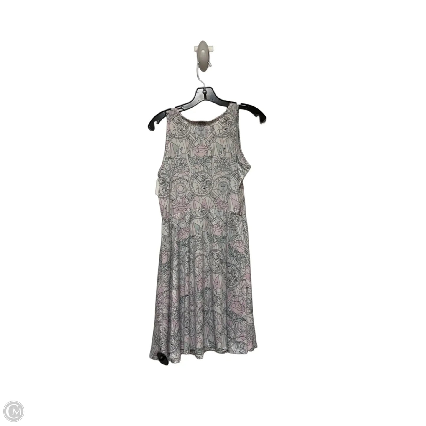 Dress Casual Short By Disney In Green & Purple, Size: S