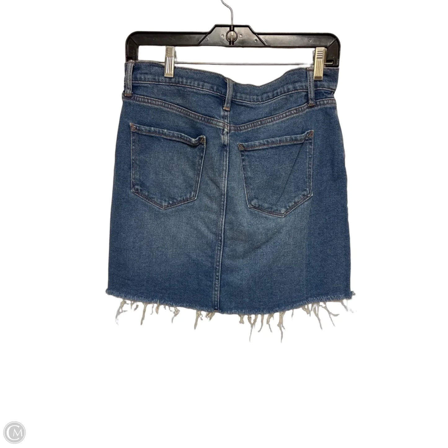 Skirt Mini & Short By Ana In Blue Denim, Size: 6