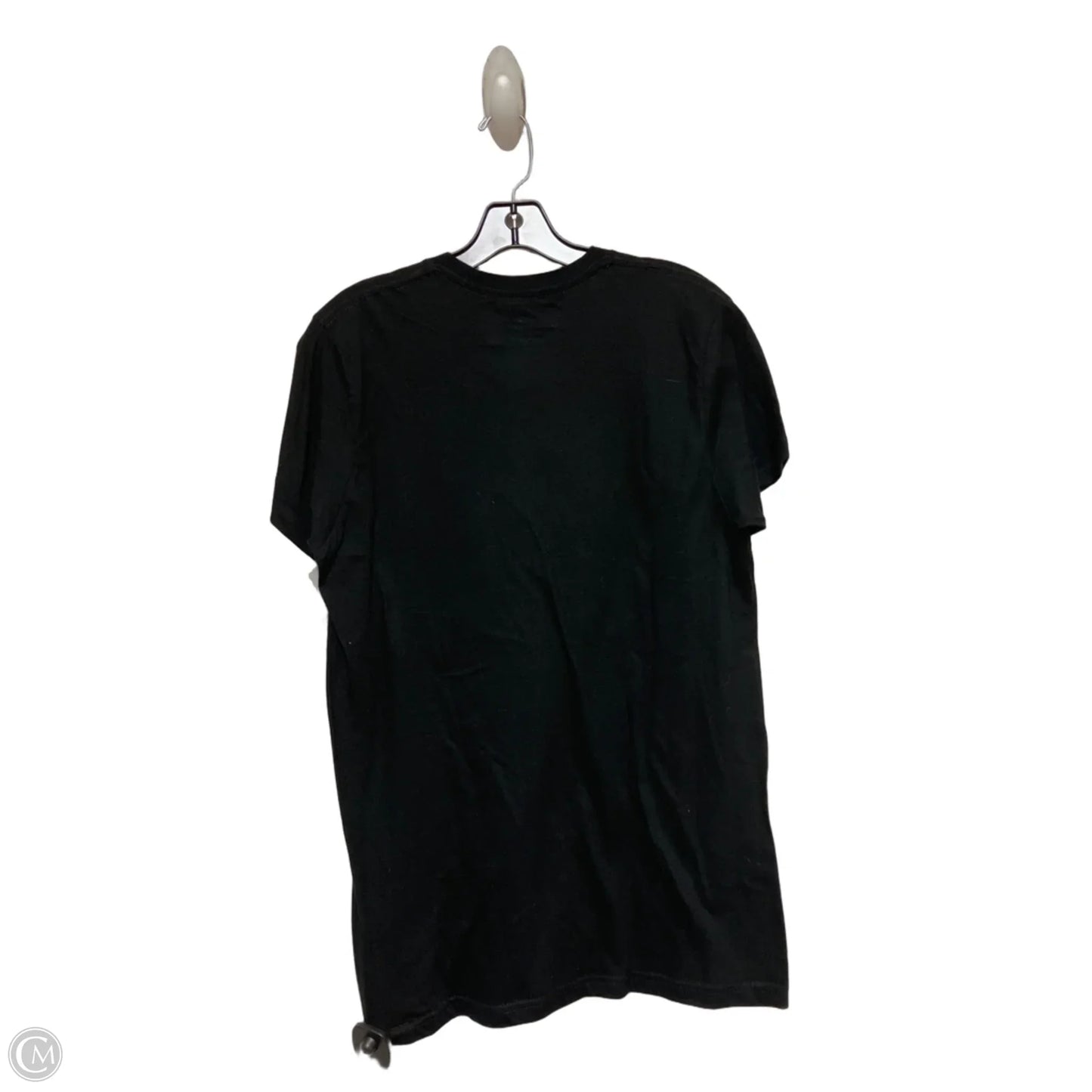 Top Short Sleeve Basic By Disney Store In Black & Yellow, Size: M