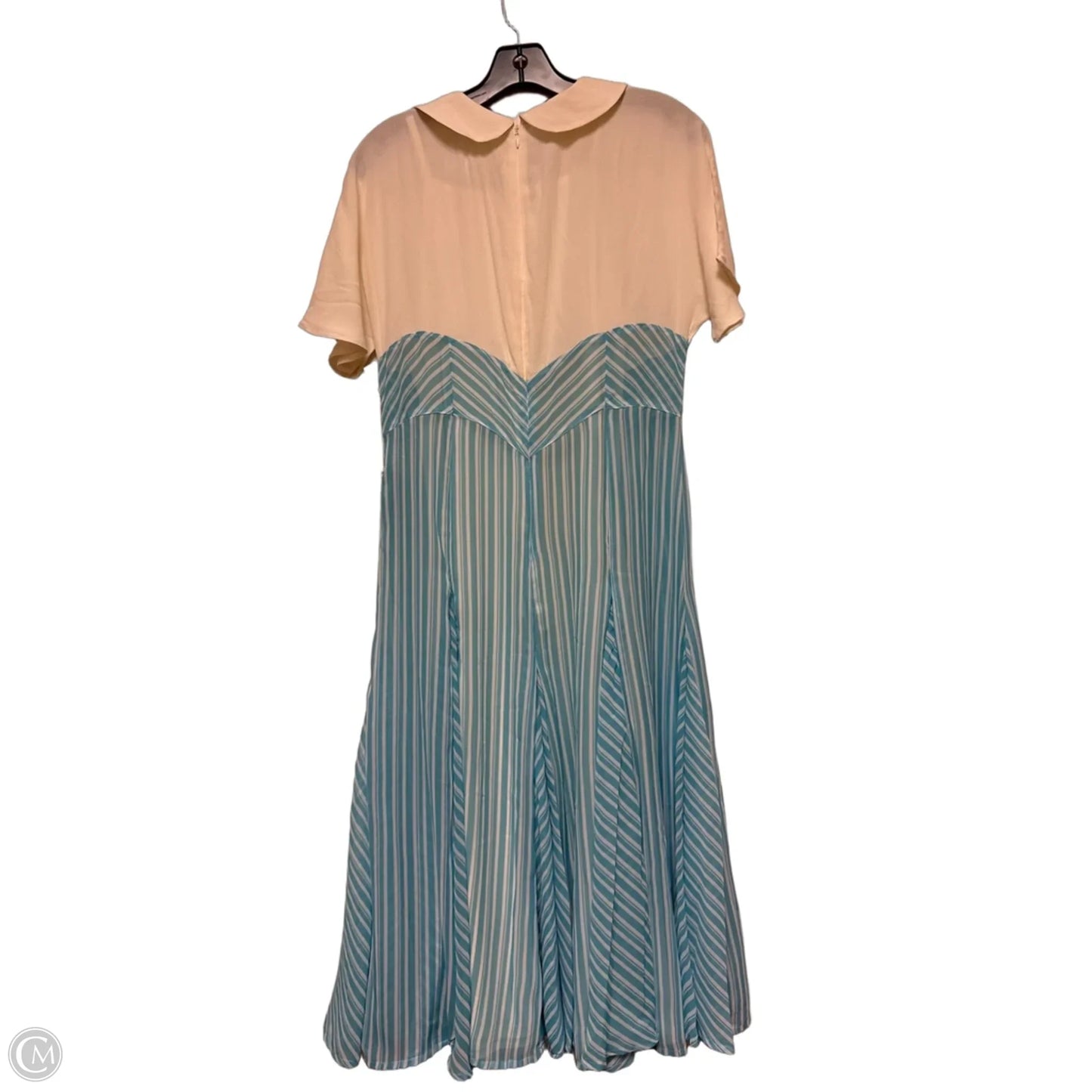 Dress Casual Maxi By Disney Store In Blue & White, Size: S