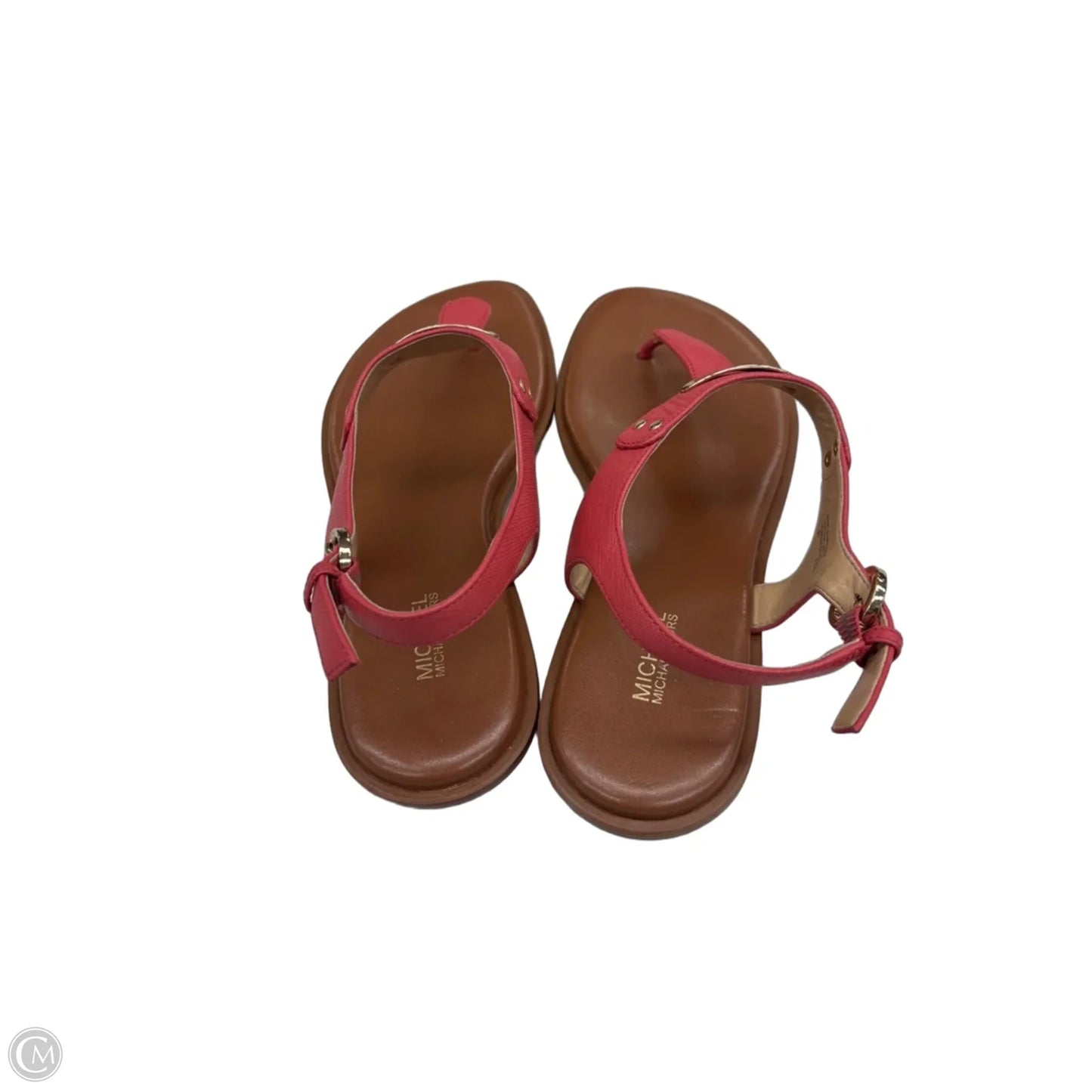 Sandals Flats By Michael By Michael Kors In Pink, Size: 8