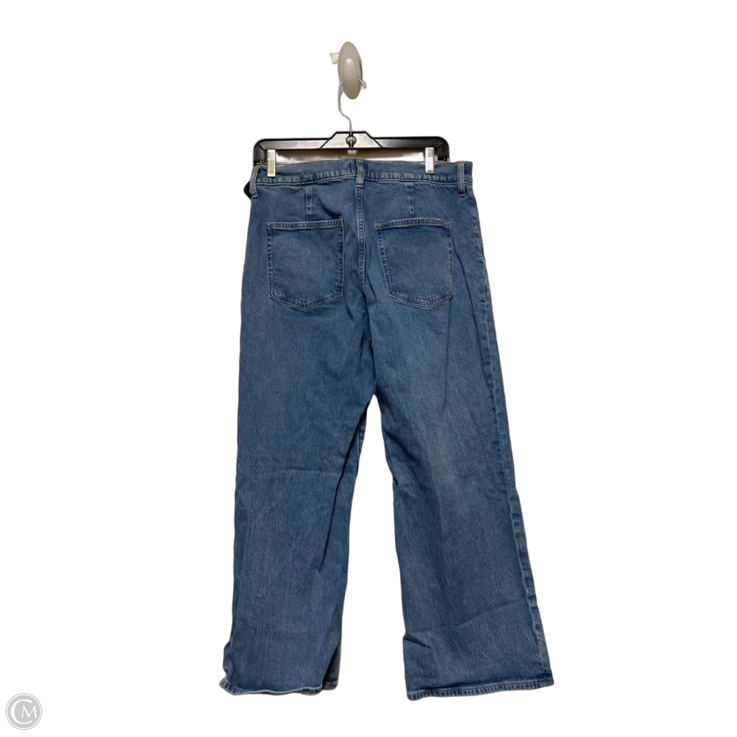 Jeans Wide Leg By J. Crew In Blue Denim, Size: 6
