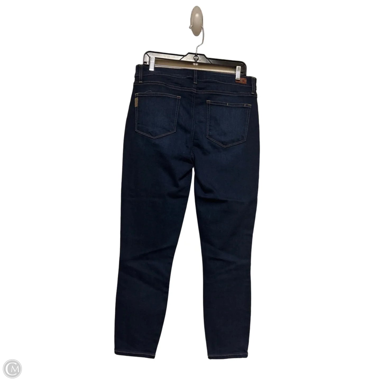 Jeans Straight By Paige In Blue Denim, Size: 10