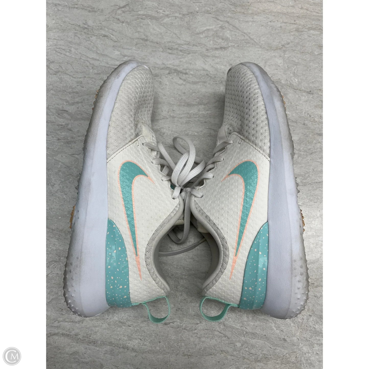 Shoes Athletic By Nike In White, Size: 7