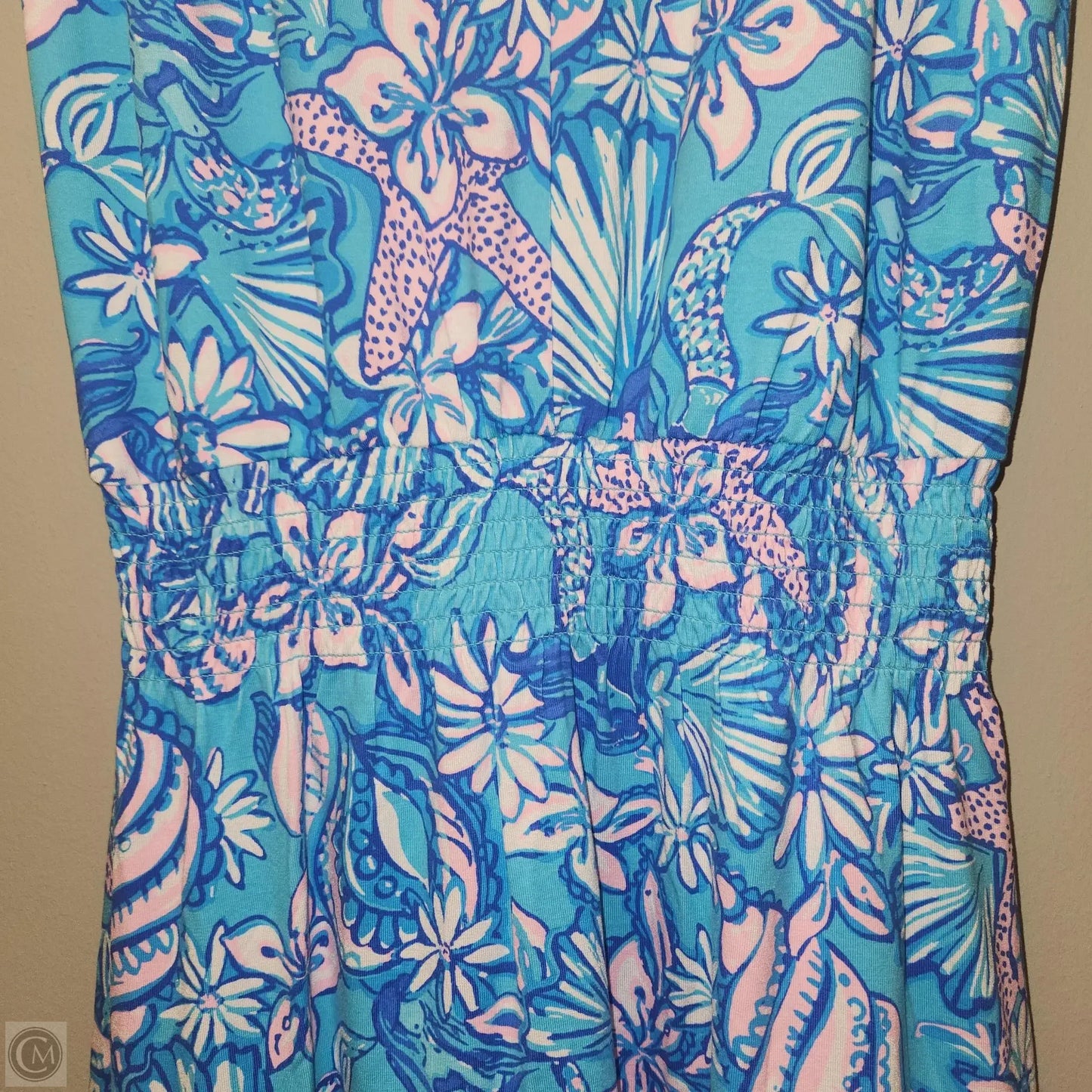 Dress Designer By Lilly Pulitzer In Blue & Pink, Size: Xs