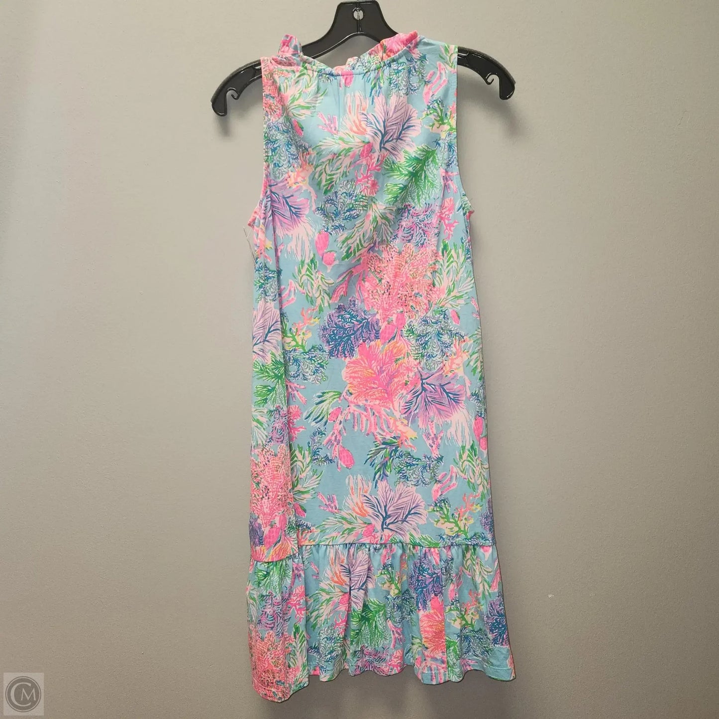 Dress Designer By Lilly Pulitzer In Blue & Pink, Size: Xs