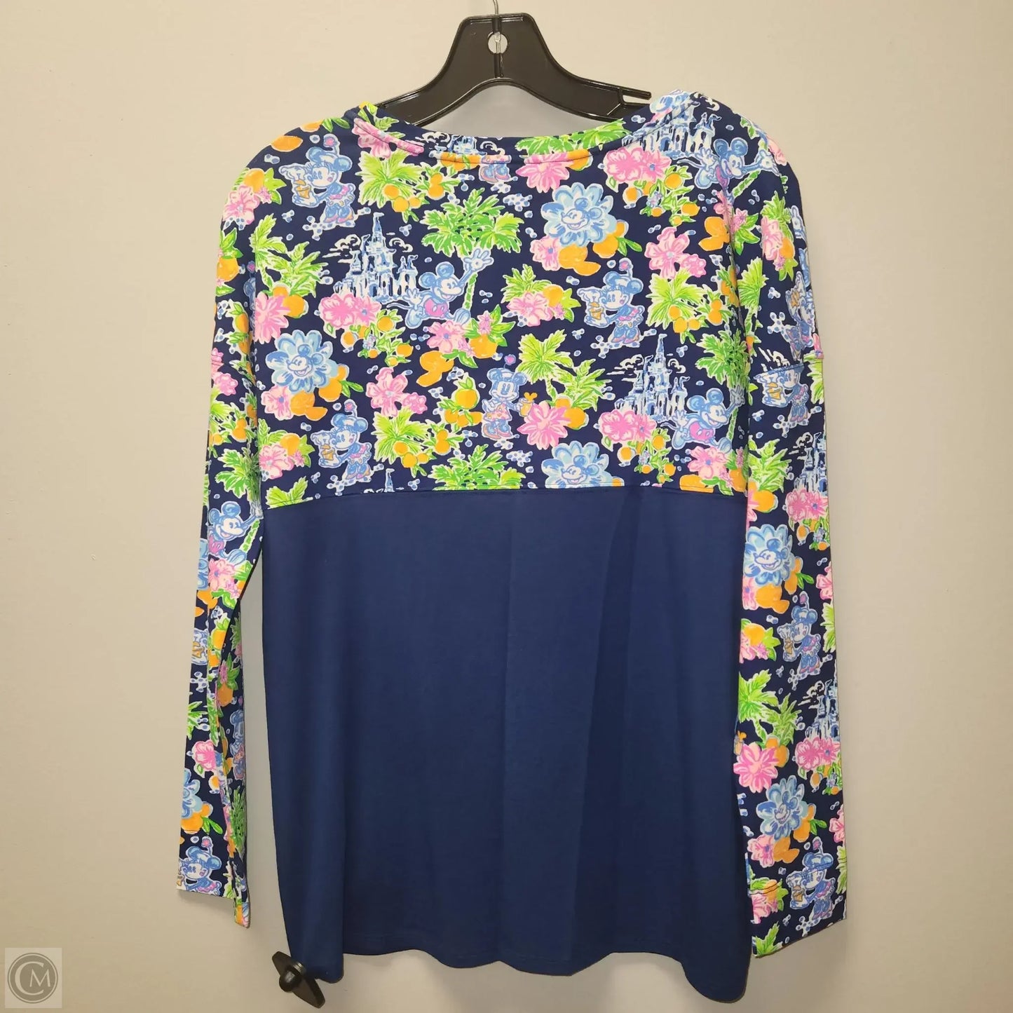 Top Long Sleeve Designer By Lilly Pulitzer In Blue, Size: Xs