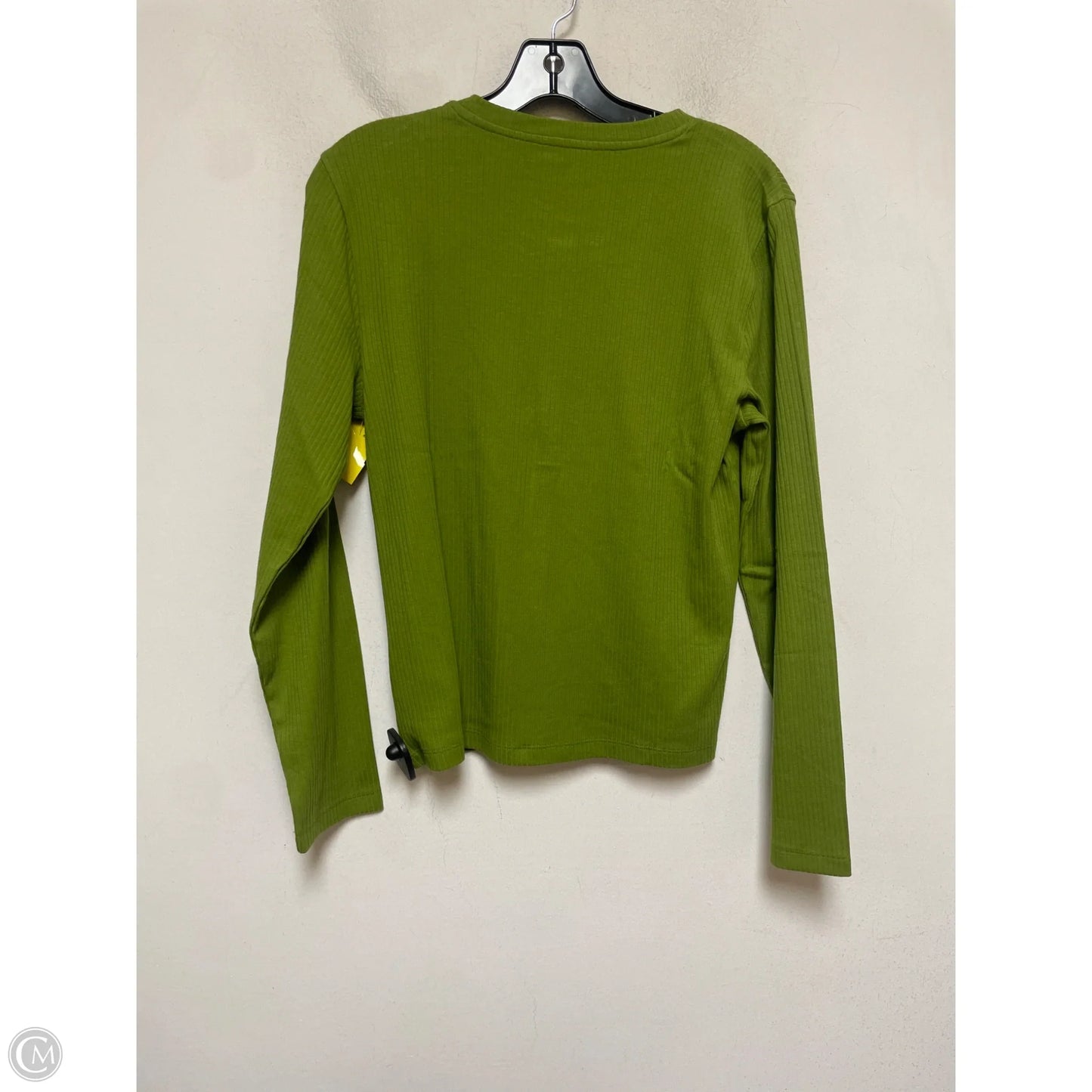 Top Long Sleeve By Gap In Green, Size: L