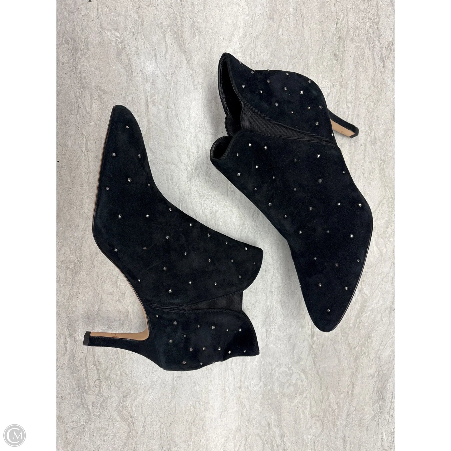 Boots Ankle Heels By White House Black Market In Black, Size: 9.5