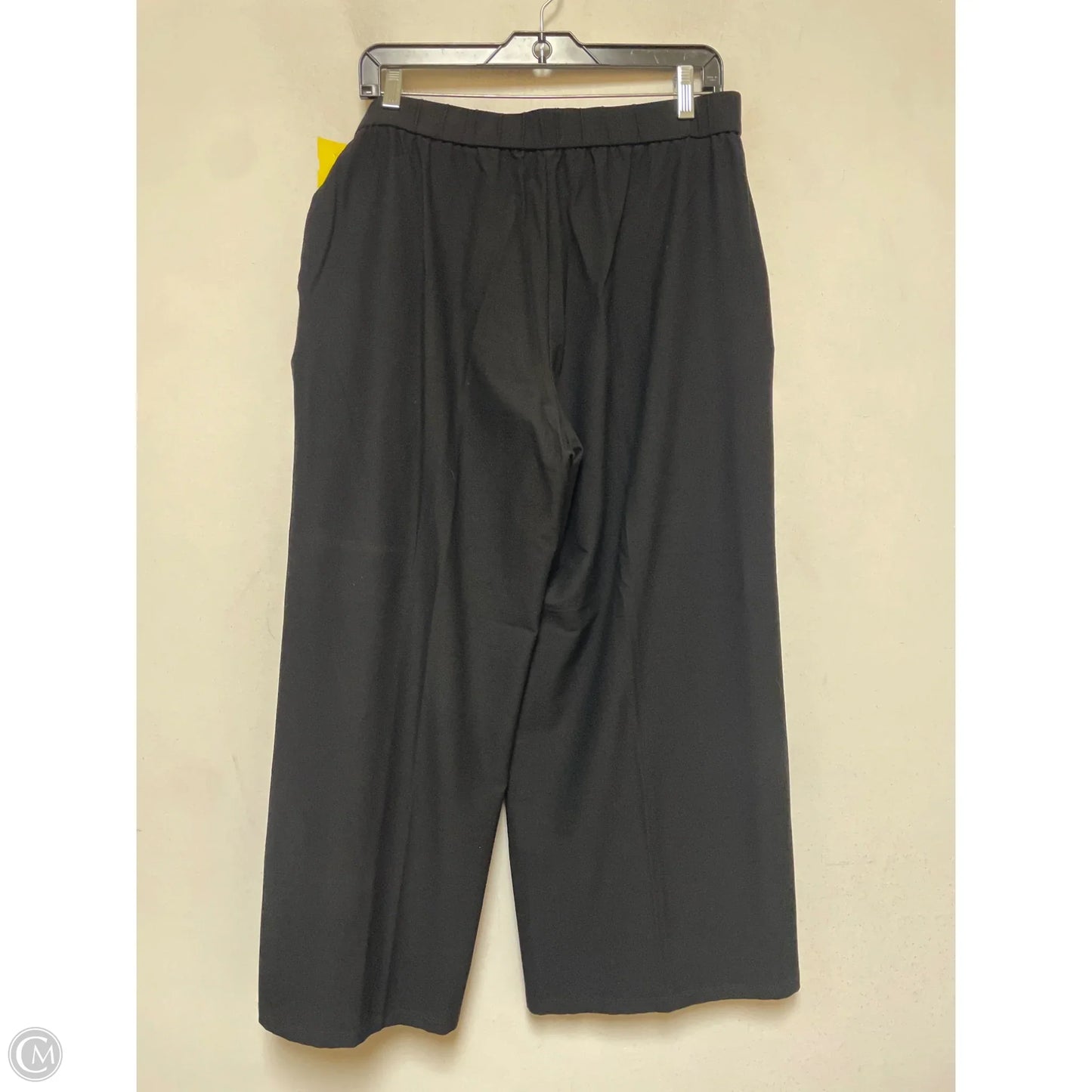 Pants Cropped By Eileen Fisher In Black, Size: 8