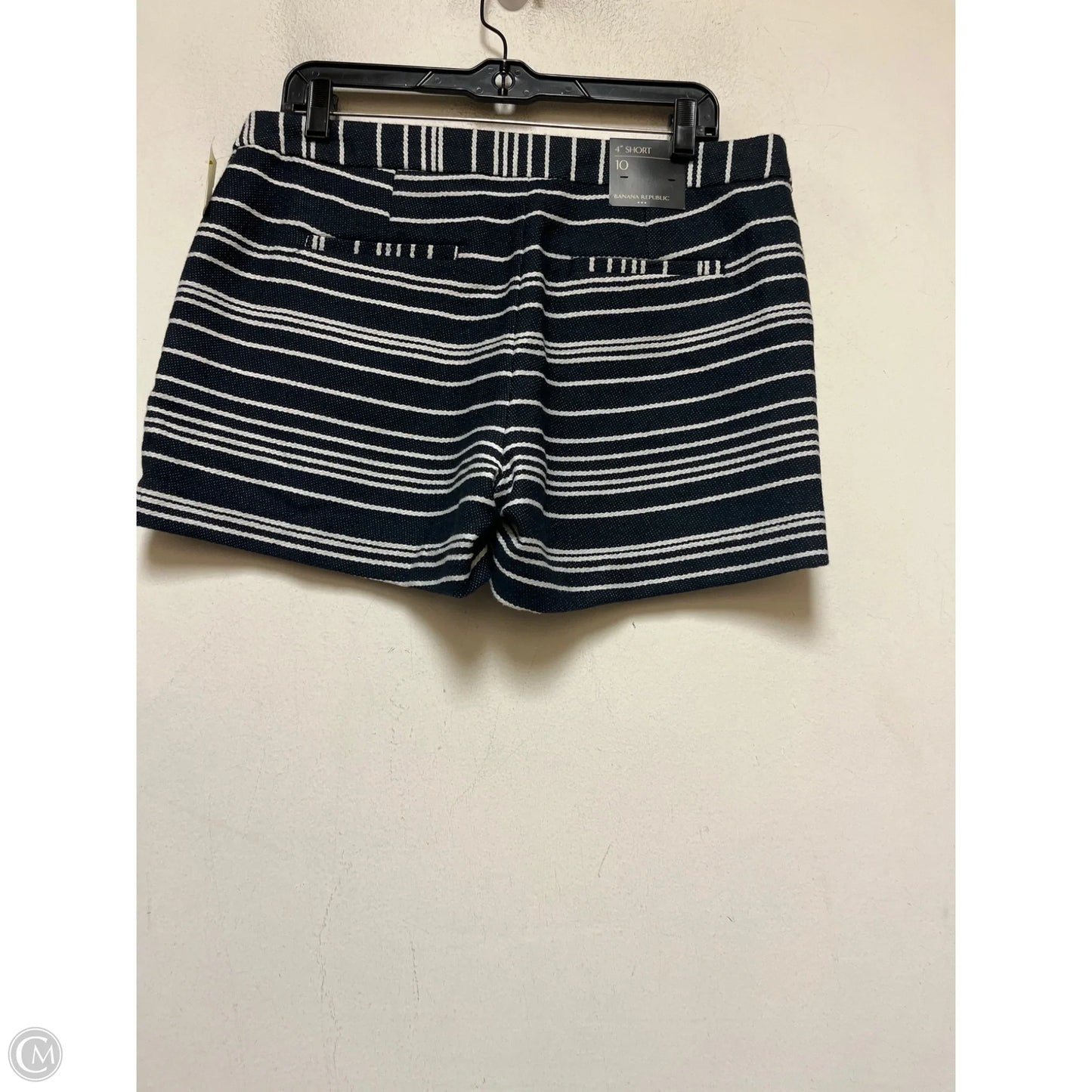 Shorts By Banana Republic In Striped Pattern, Size: 10