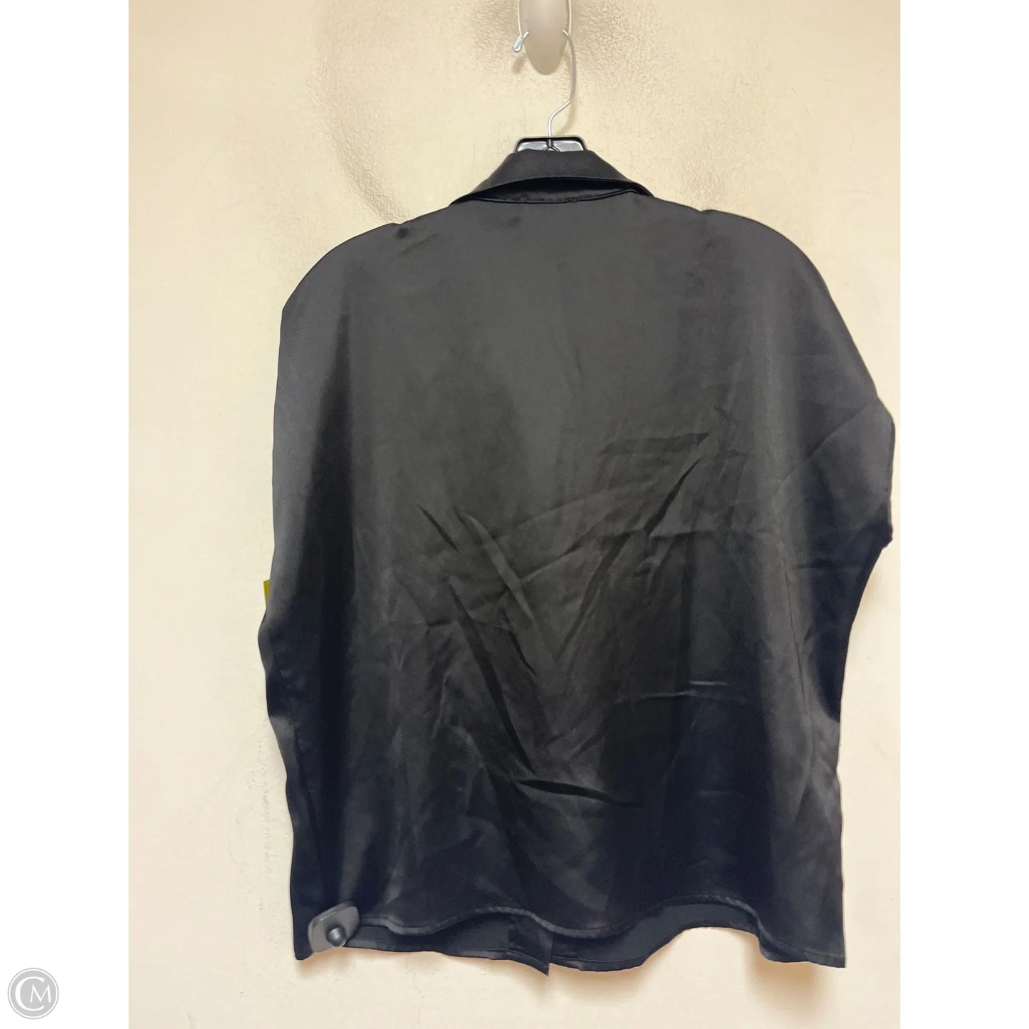 Top Short Sleeve By Rachel Zoe In Black, Size: L