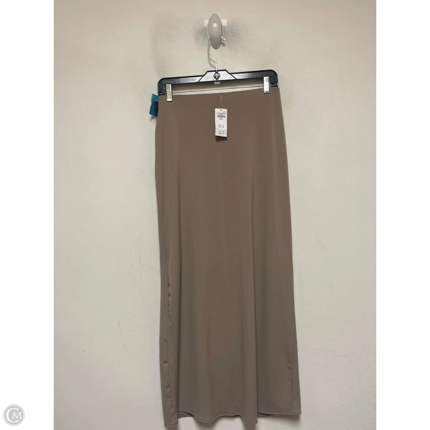 Skirt Midi By Abercrombie And Fitch In Taupe, Size: 4