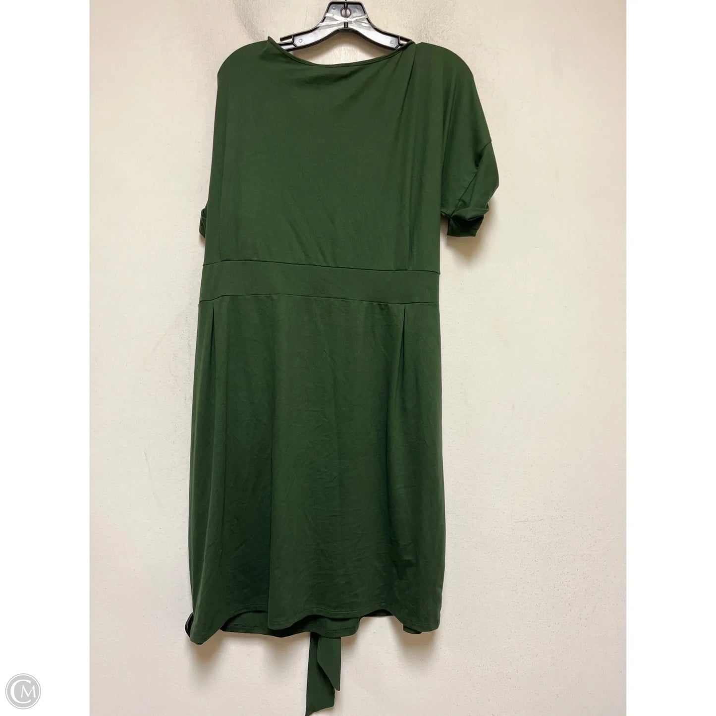 Dress Casual Short By Zenana In Green, Size: 2x