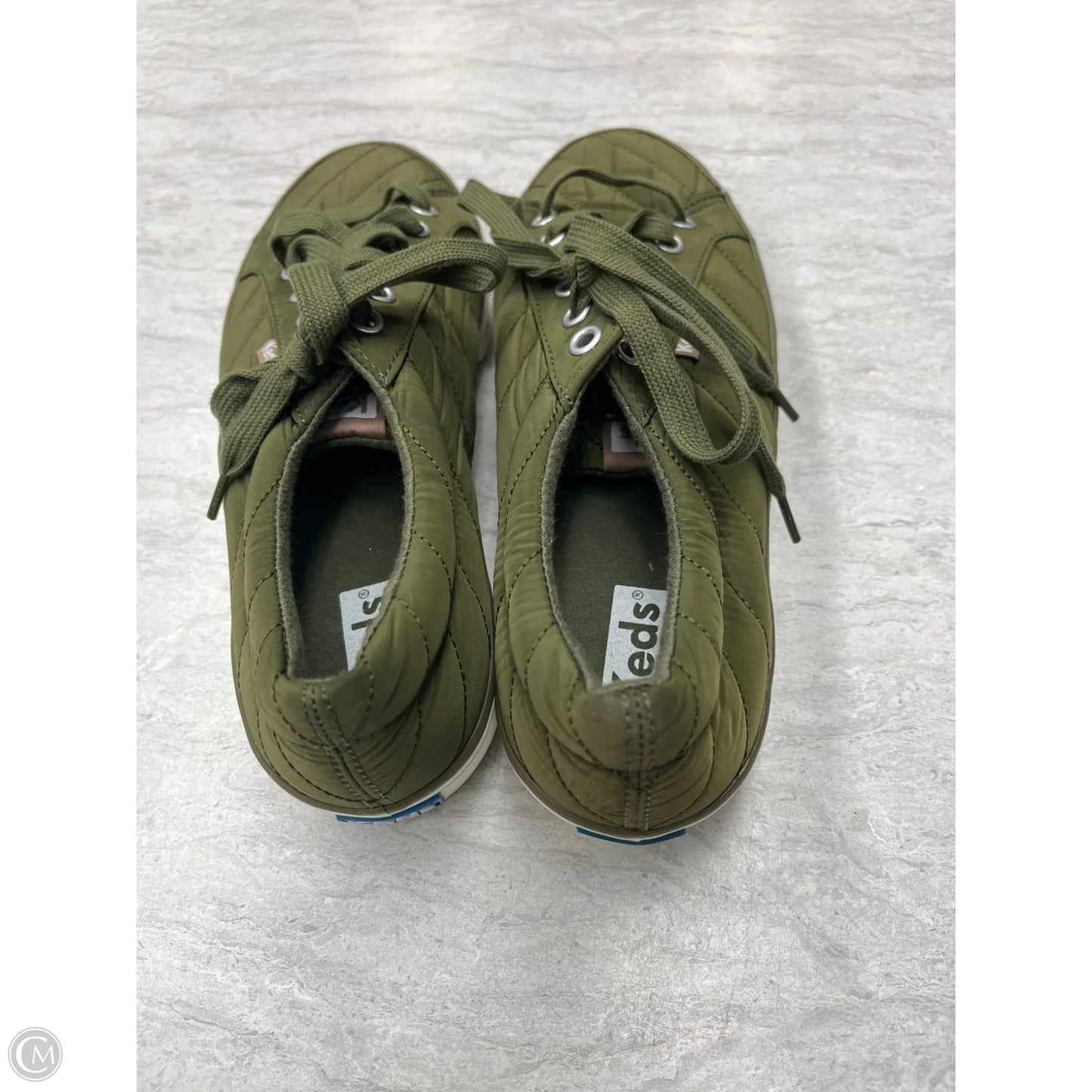 Shoes Sneakers By Keds In Green, Size: 9