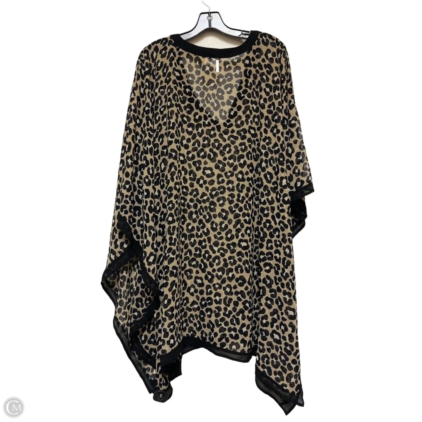 Top Short Sleeve By Michael By Michael Kors In Animal Print, Size: Xs